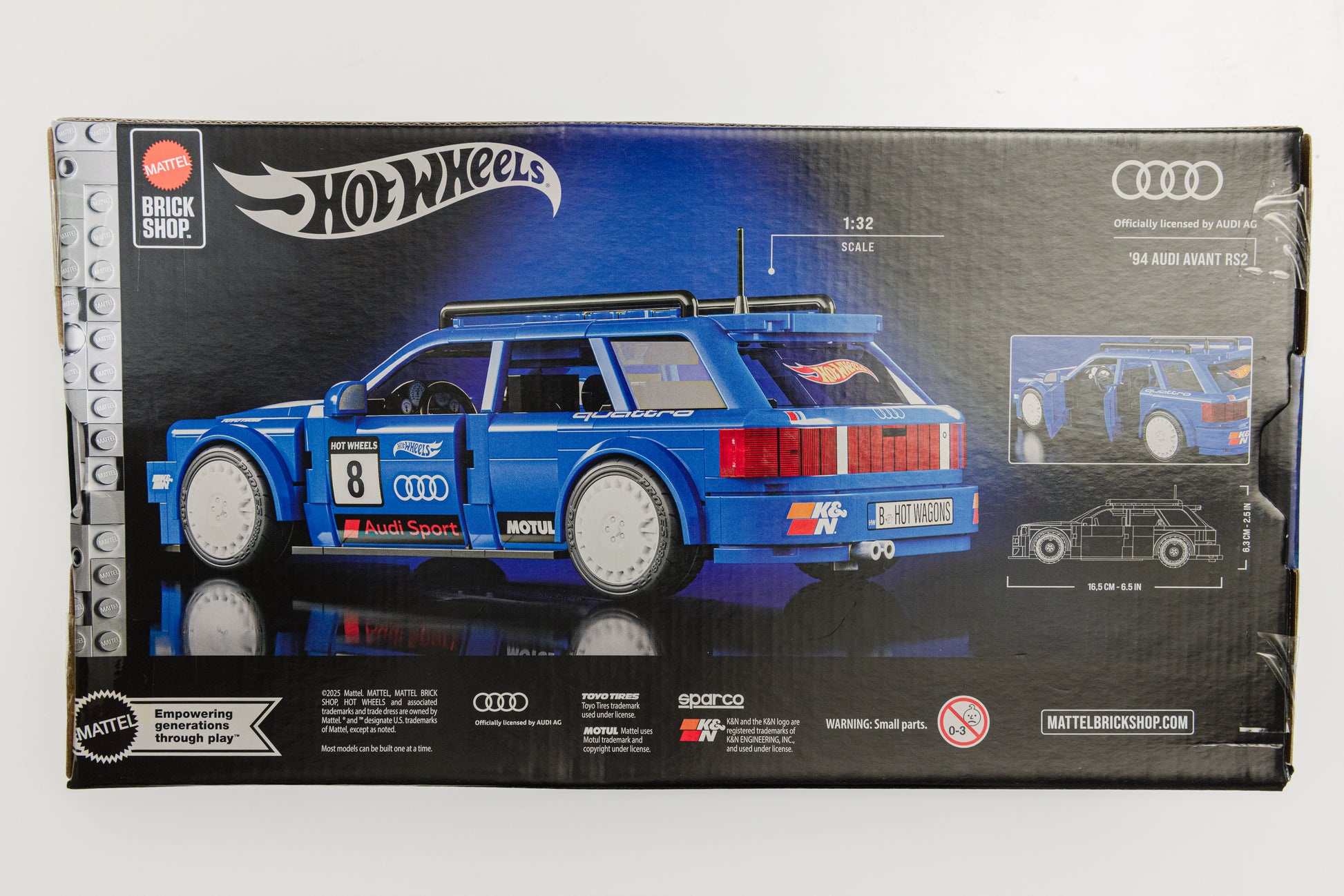 Brick Shop '94 Audi Avant RS2 - 10+ 253 Pieces (Damaged Box)