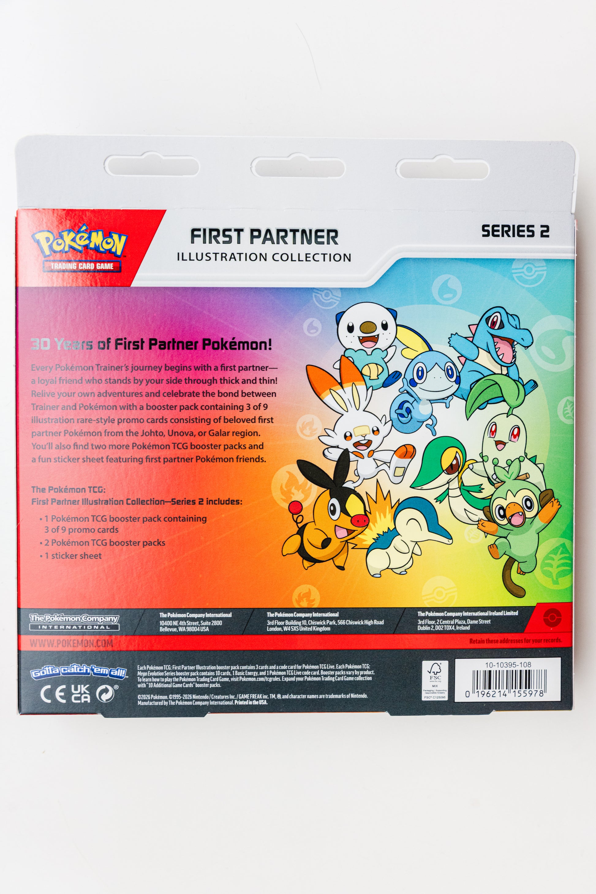 Pokemon TCG First Partner Illustration Collection Series 2 (SEALED)