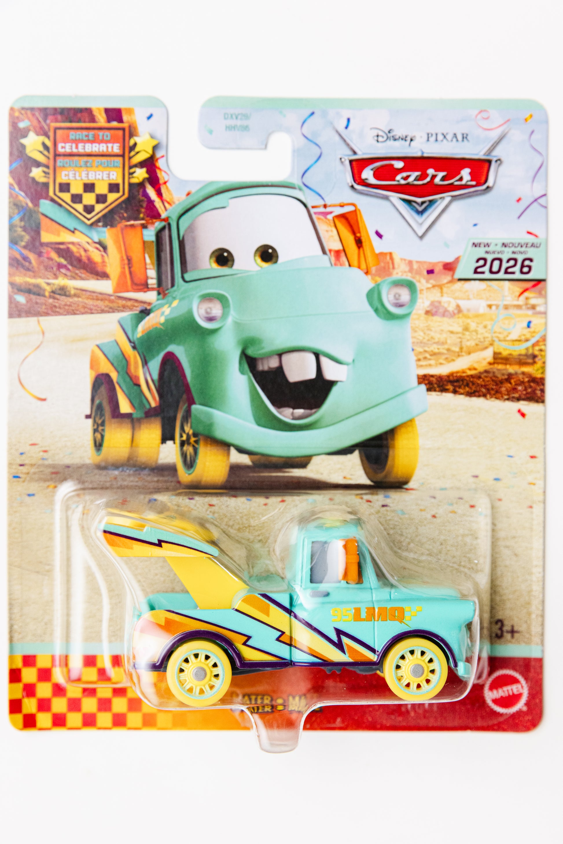 Disney Cars Mater - Race To Celebrate (Bent Corners)