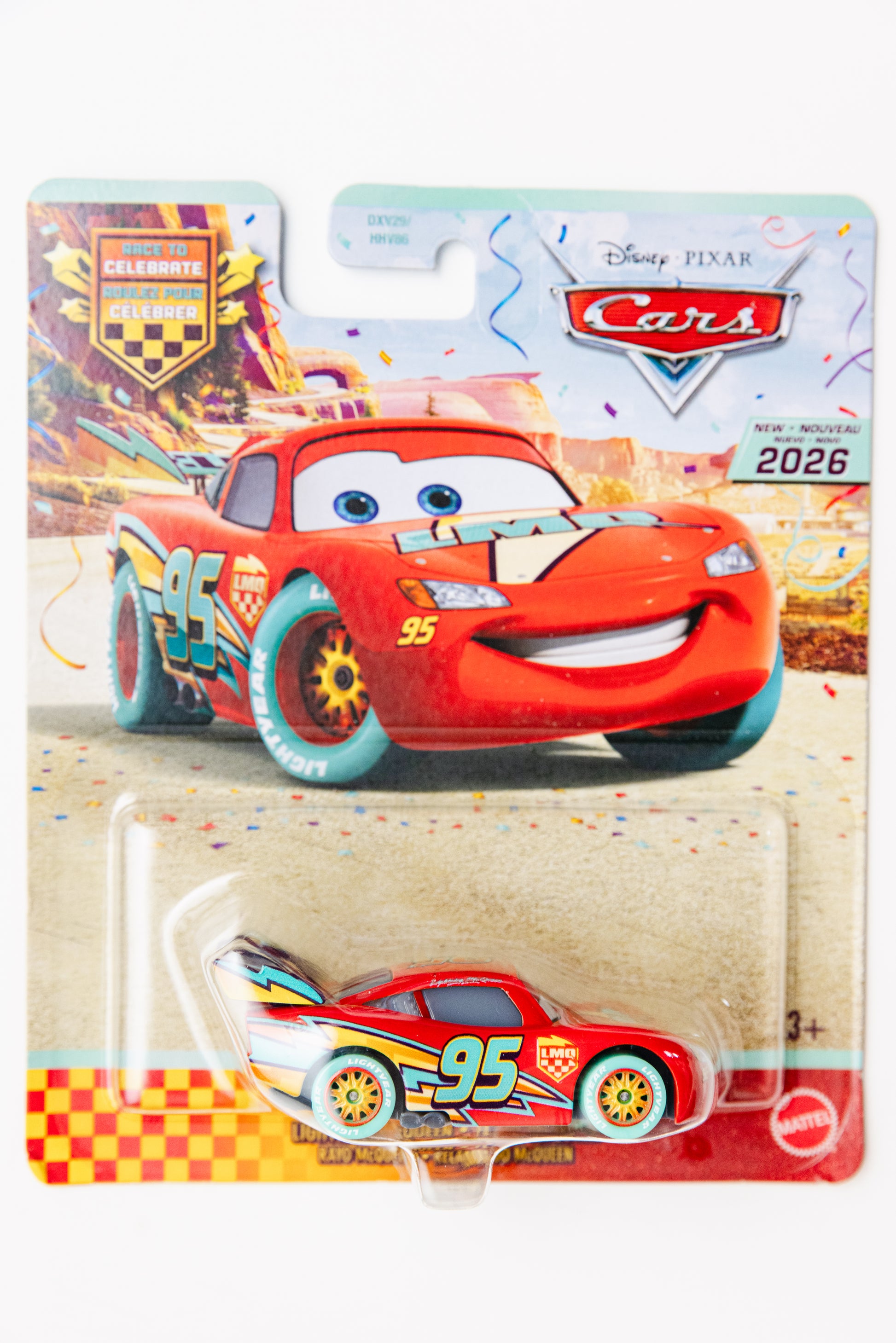 Disney Cars Lightning McQueen - Race To Celebrate (Bent Corners)
