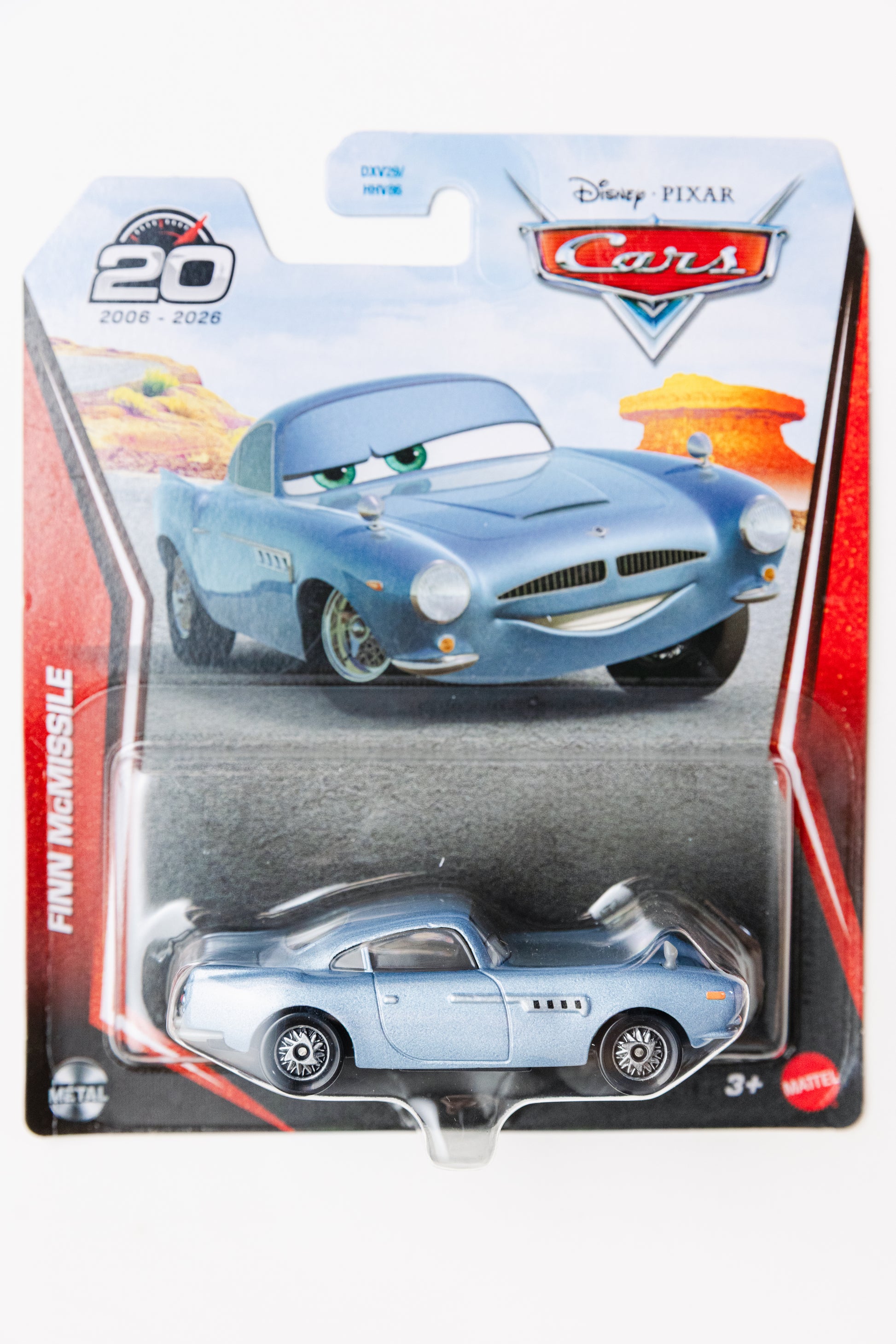 Disney Cars Finn McMissile - 20th (Damaged Card)
