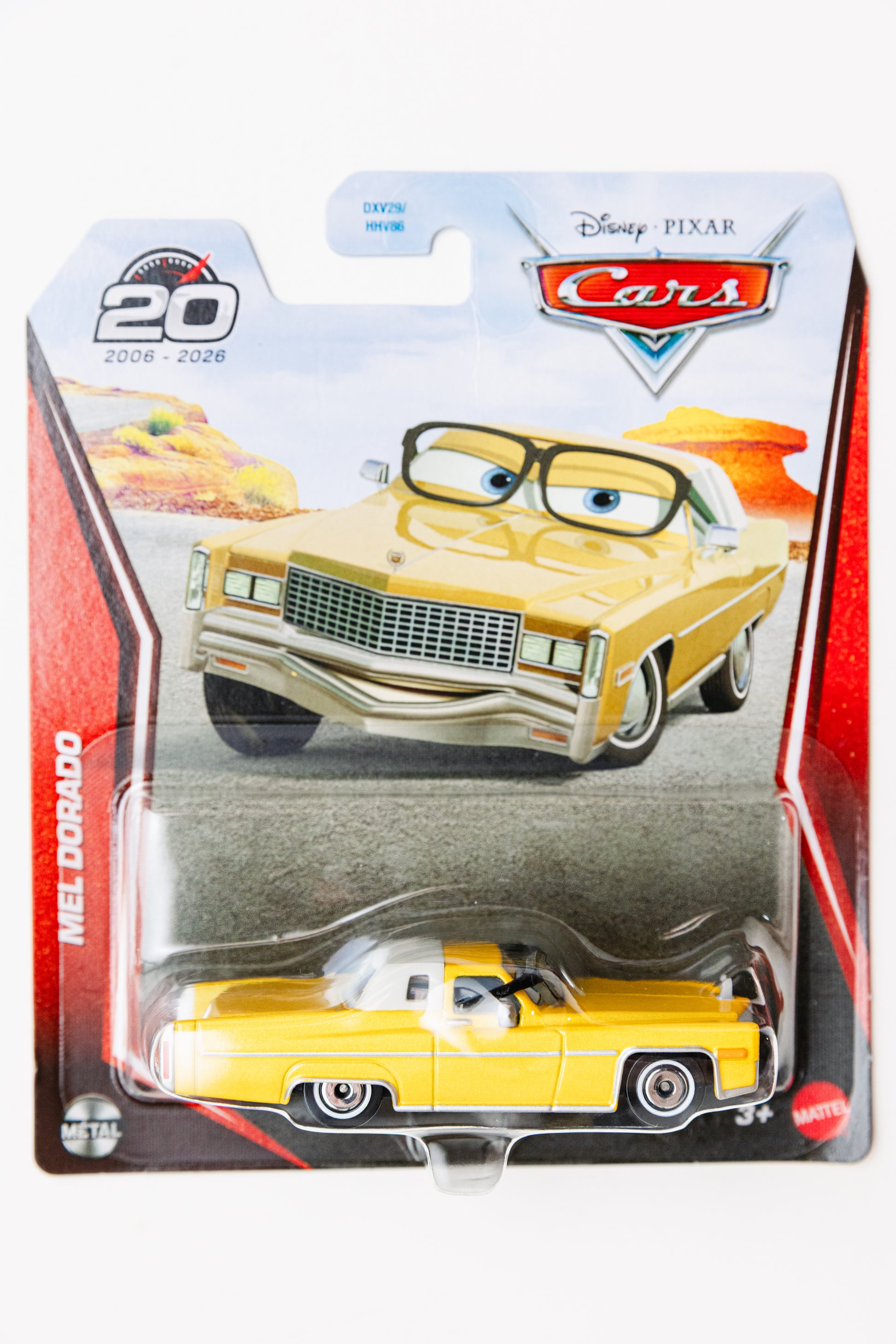Disney Cars Mel Dorado - 20th (Bent Corners)