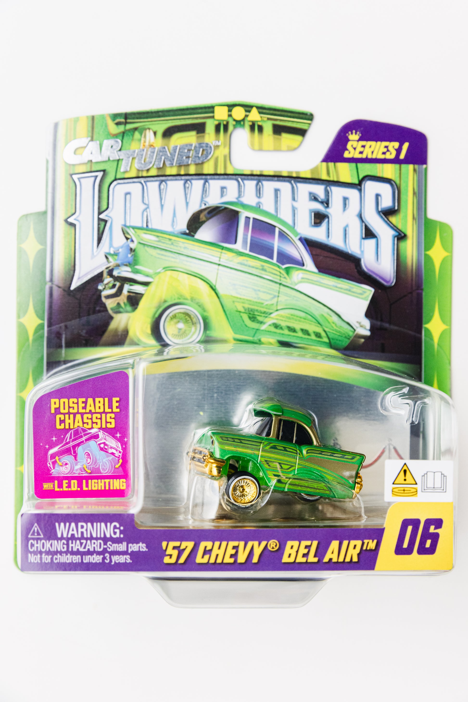 Car Tuned Lowriders '57 Chevy Bel Air - Series 1 #06