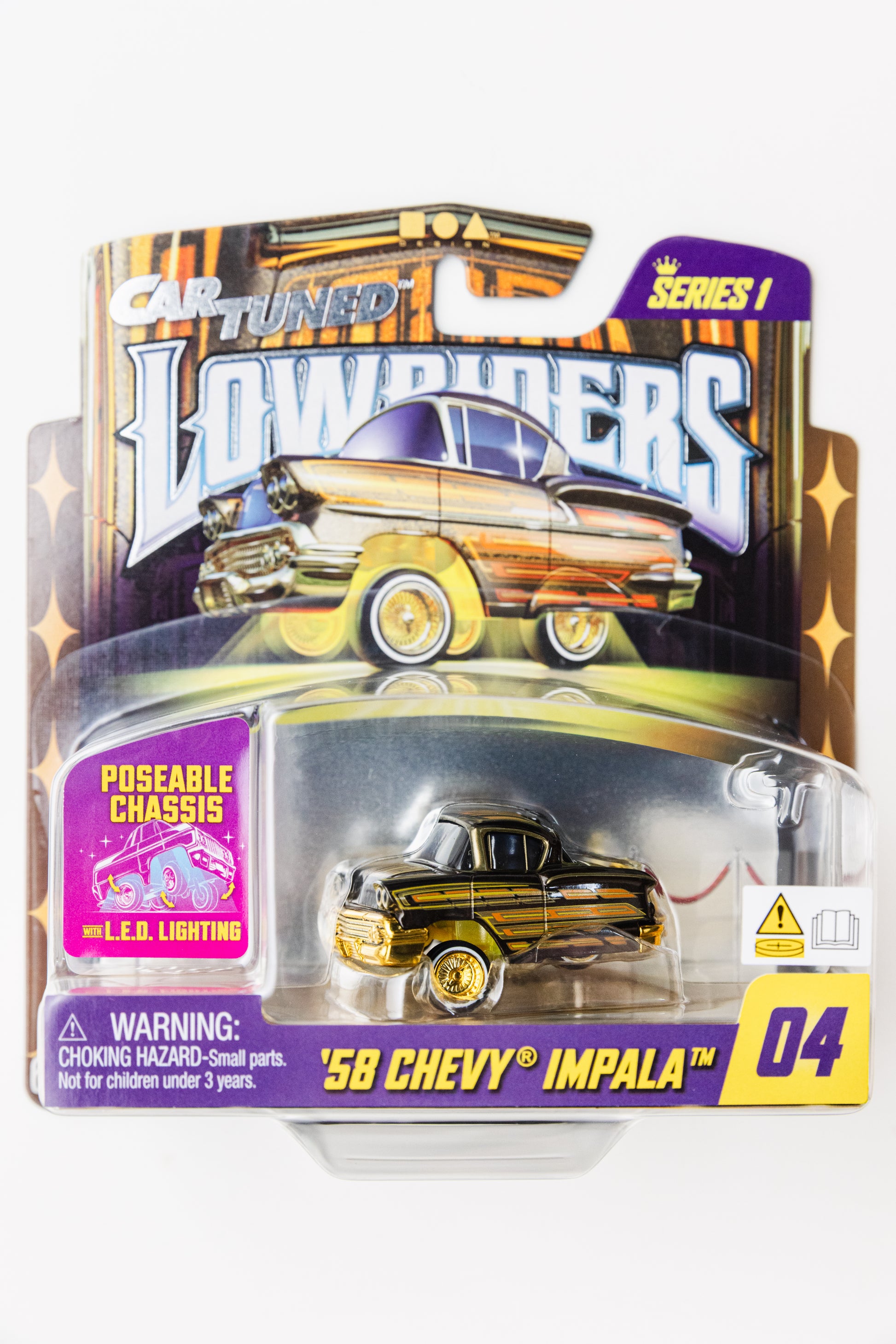 Car Tuned Lowriders '58 Chevy Impala - Series 1 #04