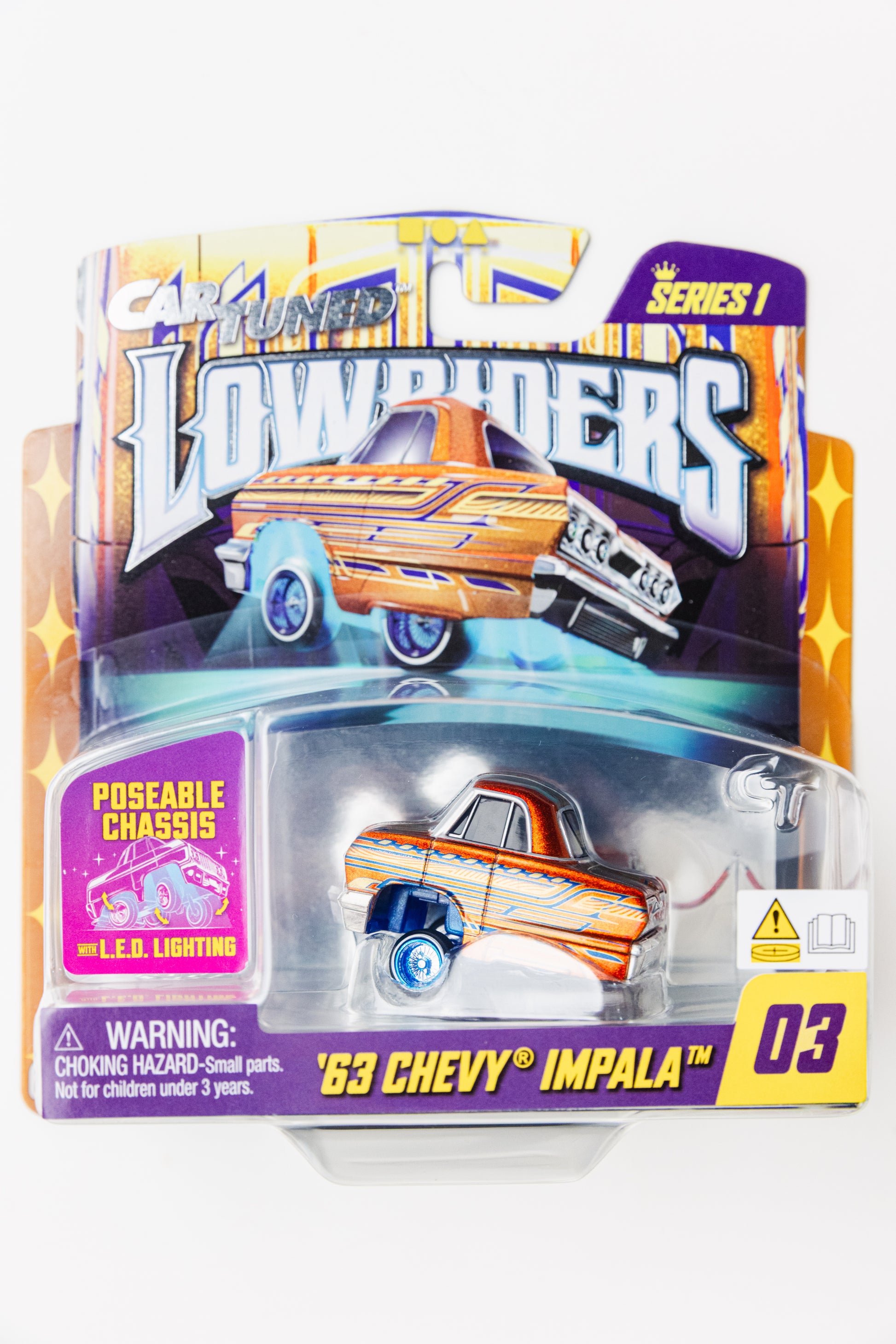 Car Tuned Lowriders '63 Chevy Impala - Series 1 #03