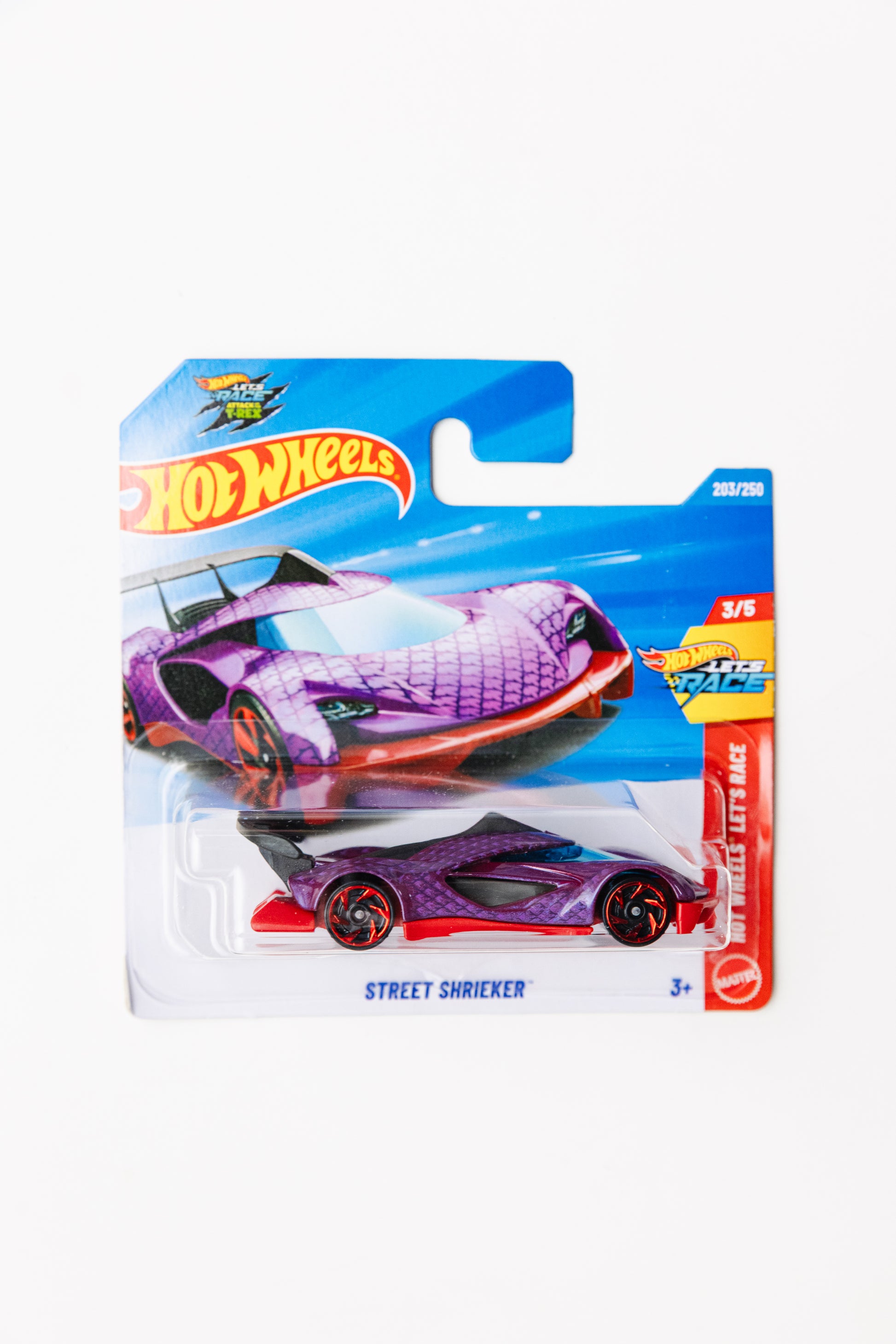 Street Shrieker (Short Card) - HW Let's Race (Damaged Card)