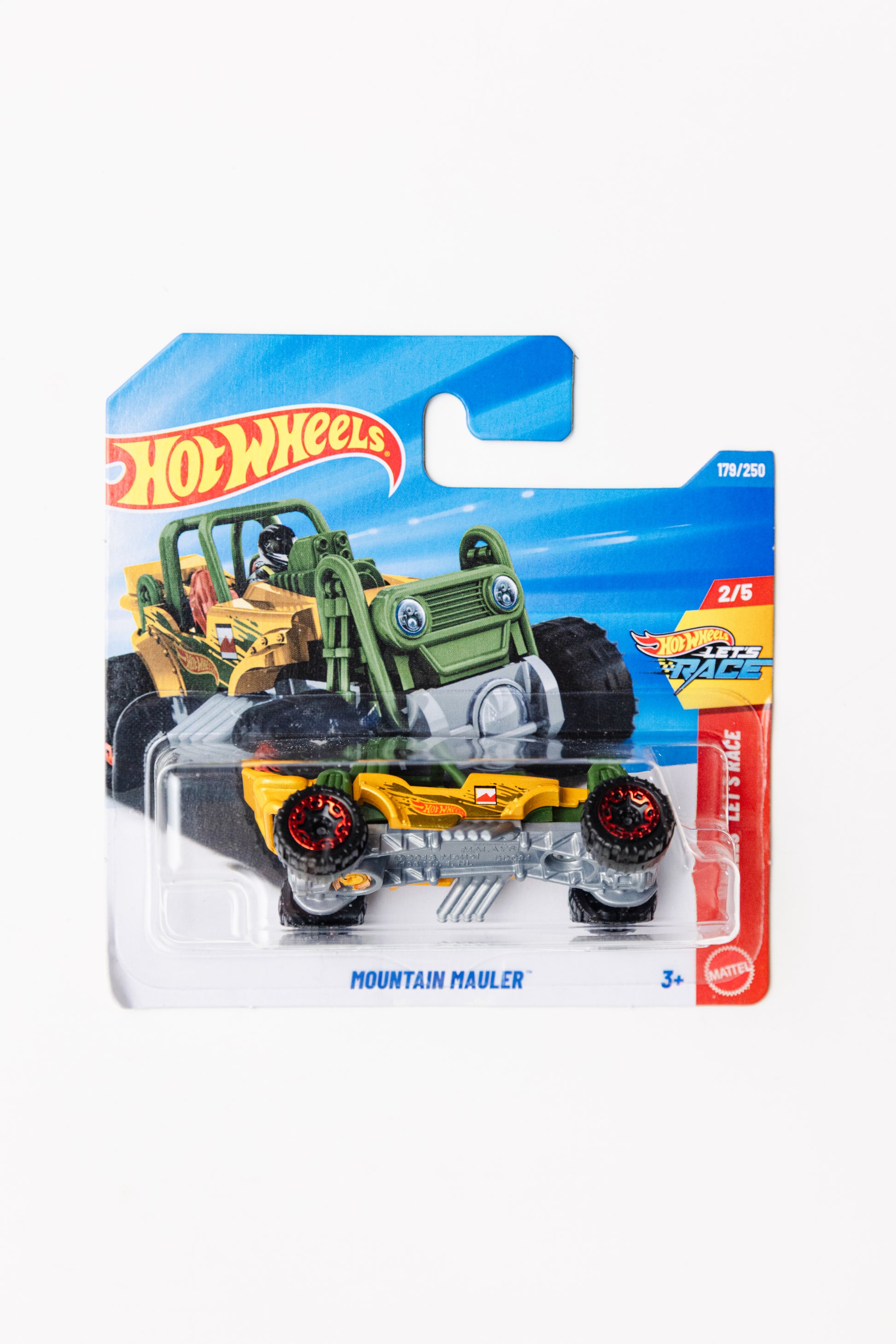 Mountain Mauler (Short Card) - HW Let's Race (Bent Corners)
