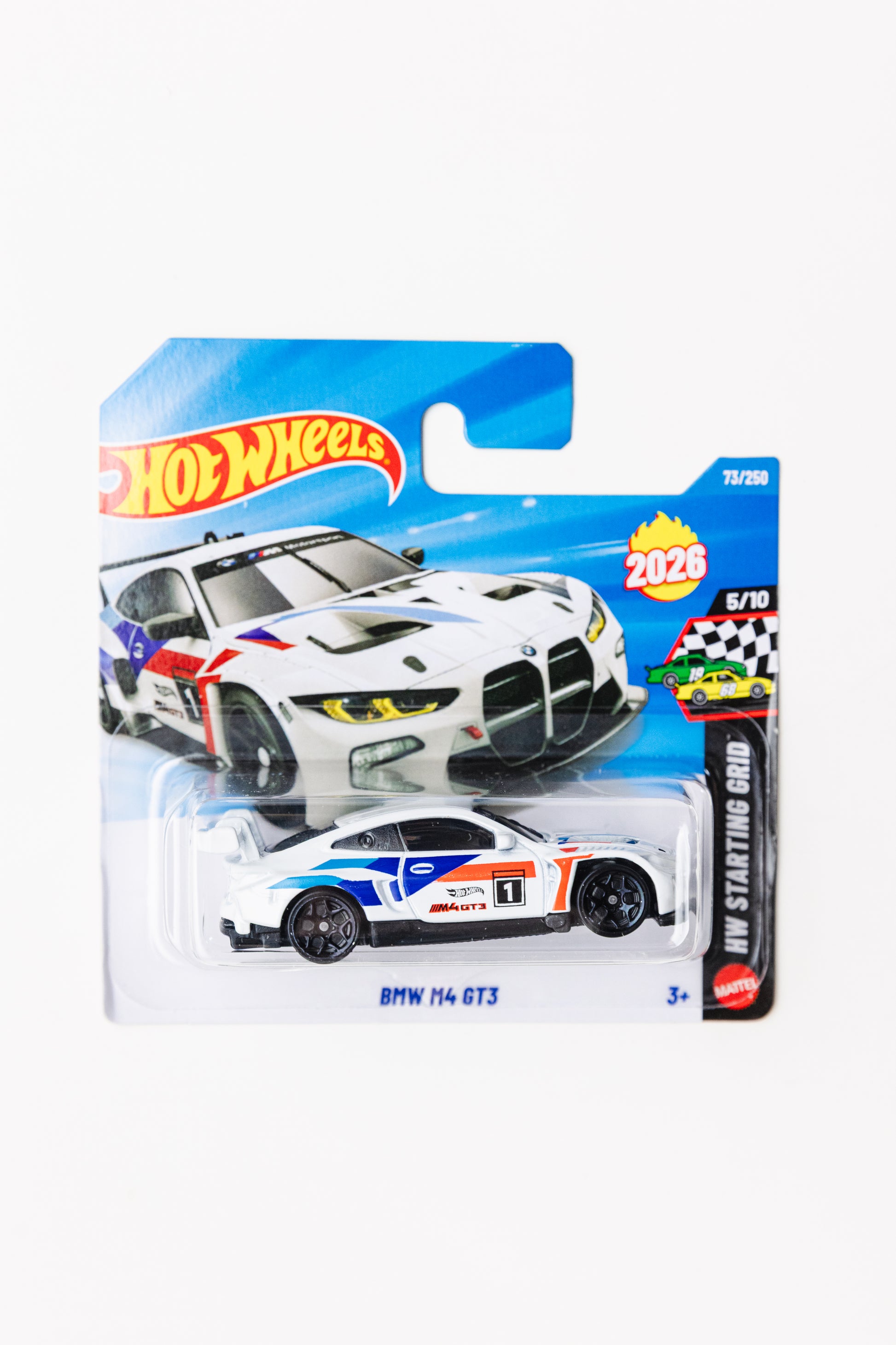 BMW M4 GT3 (Short Card) - HW Starting Grid (Damaged Card)