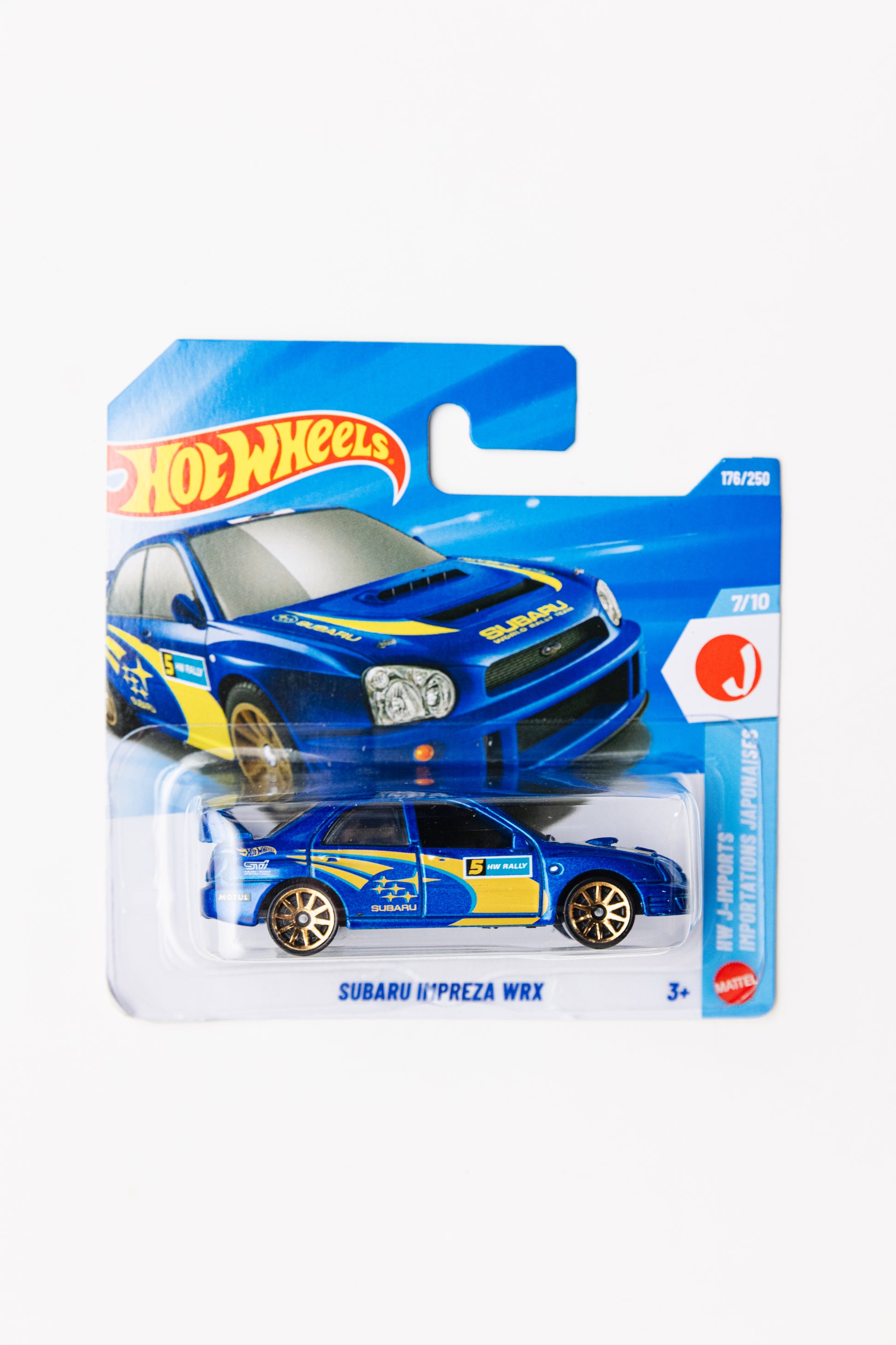 Subaru Impreza WRX (Short Card) - HW J-Imports (Damaged Card)
