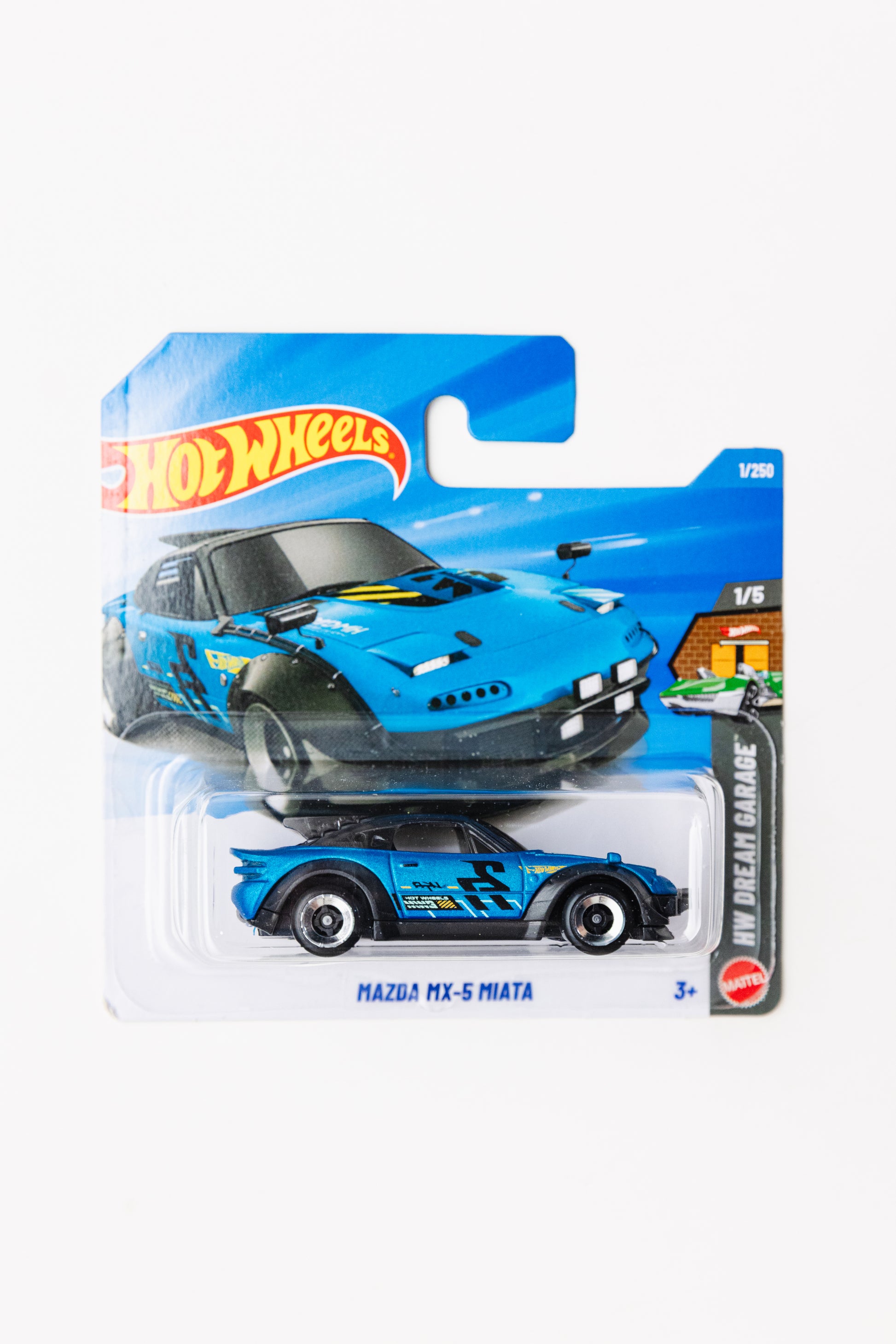 Mazda MX-5 Miata (Short Card) - HW Dream Garage (Damaged Card)