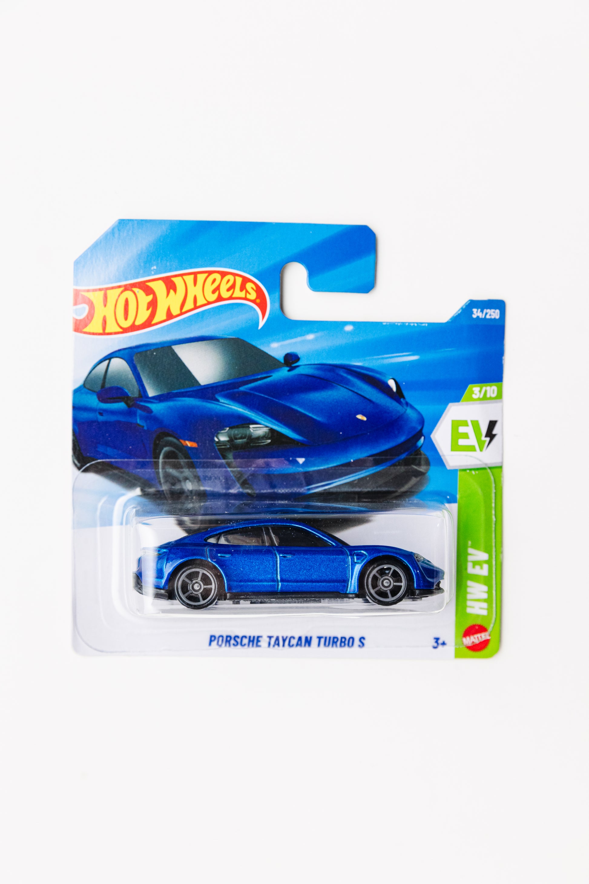 Porsche Taycan Turbo S (Short Card) - HW EV (Damaged Card)