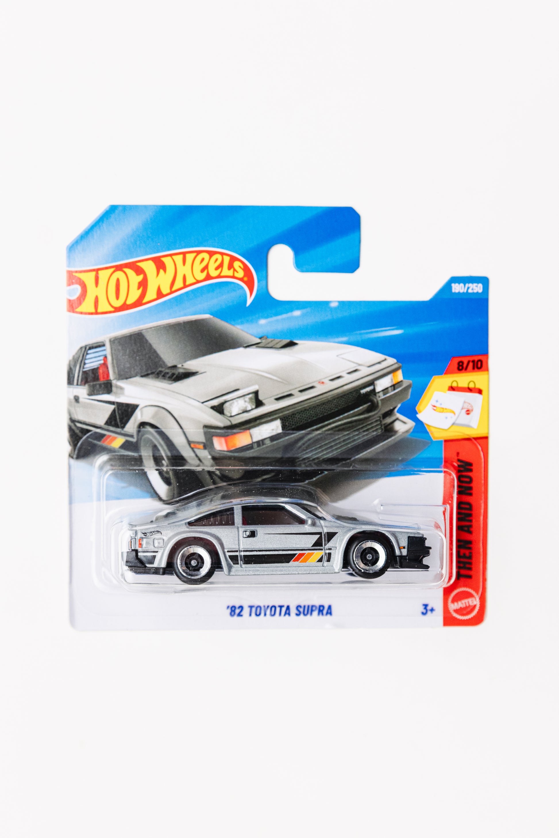 '82 Toyota Supra (Short Card) - Then And Now (Bent Corners)