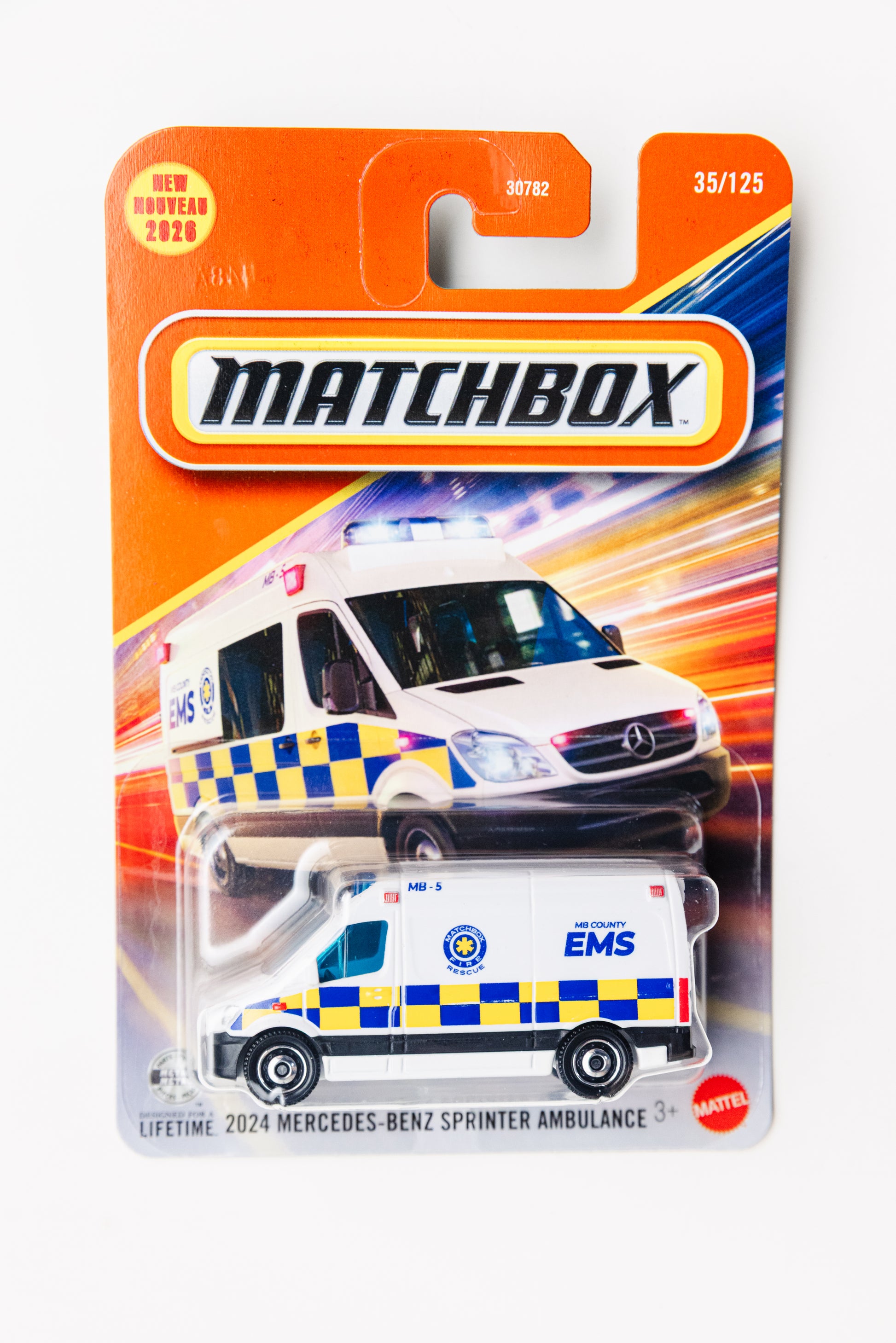 Matchbox 2024 Mercedes-Benz Sprinter Ambulance