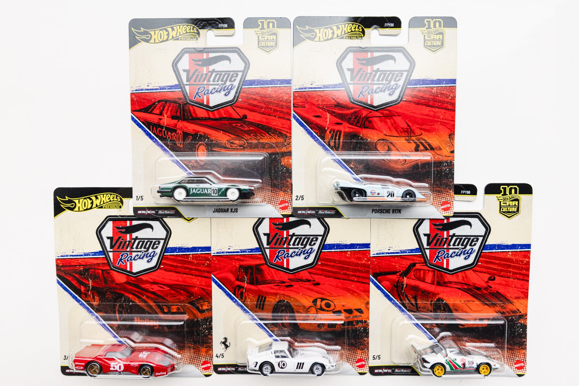 Vintage Racing Set of 5