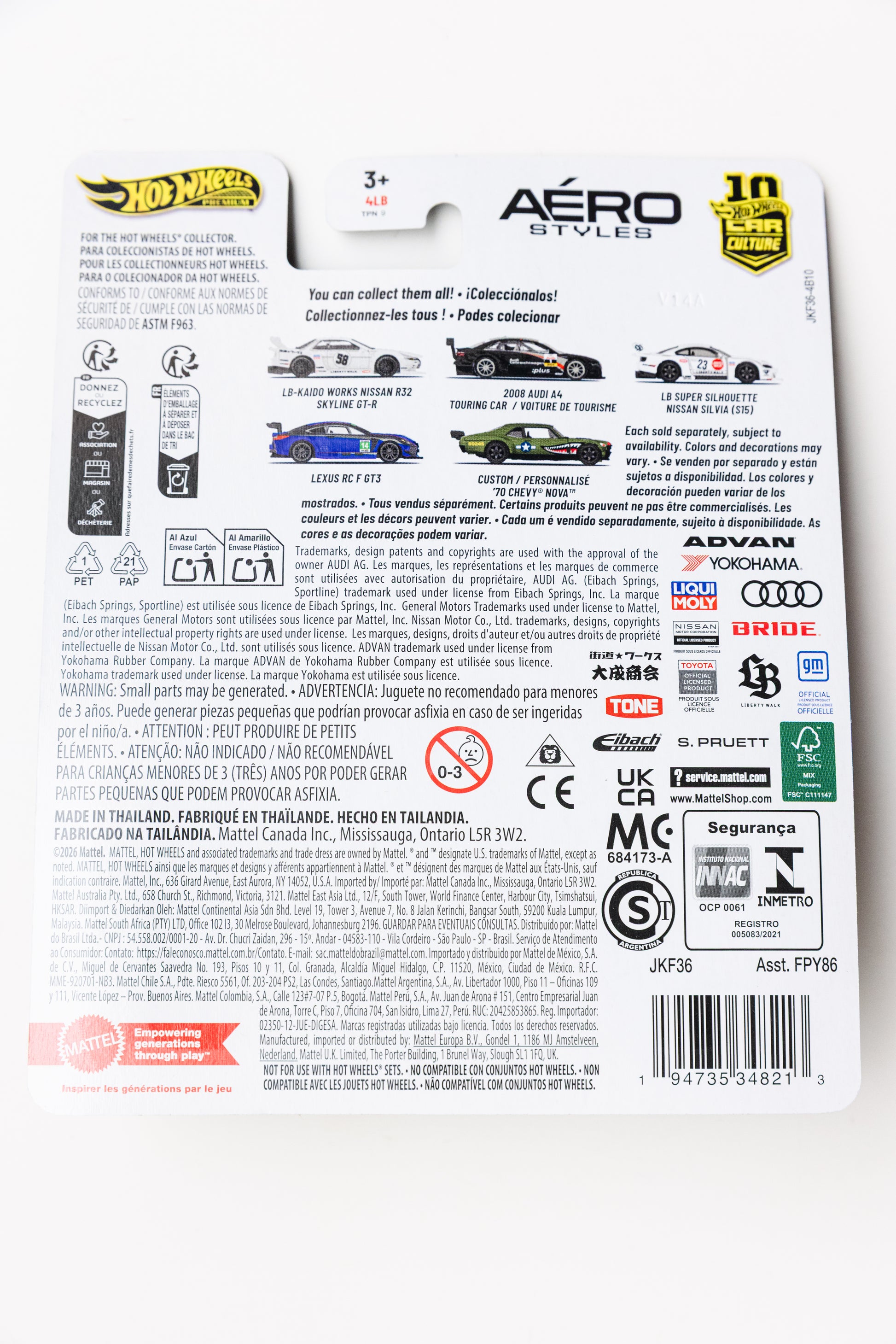 Aero Styles LB-ER34 Super Silhouette Nissan Skyline CHASE - 0/5