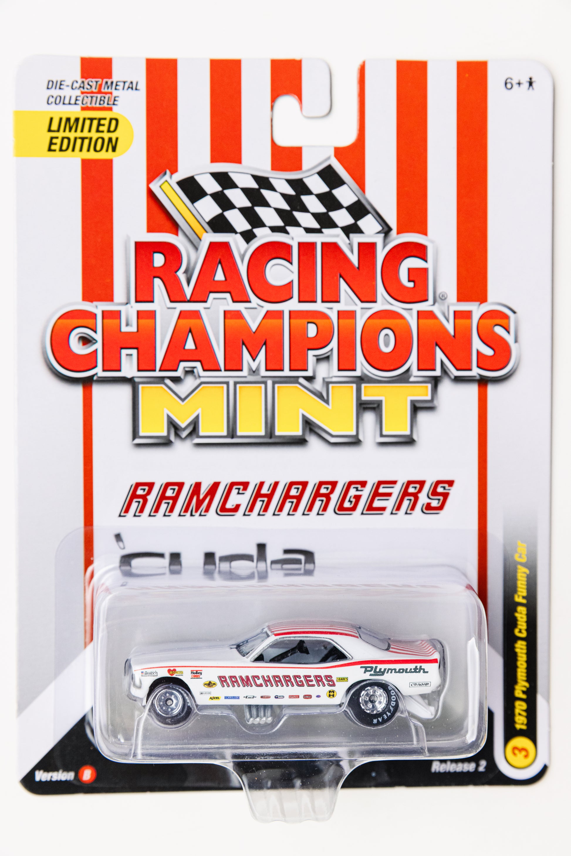 Racing Champions Mint 1970 Plymouth Cuda Funny Car