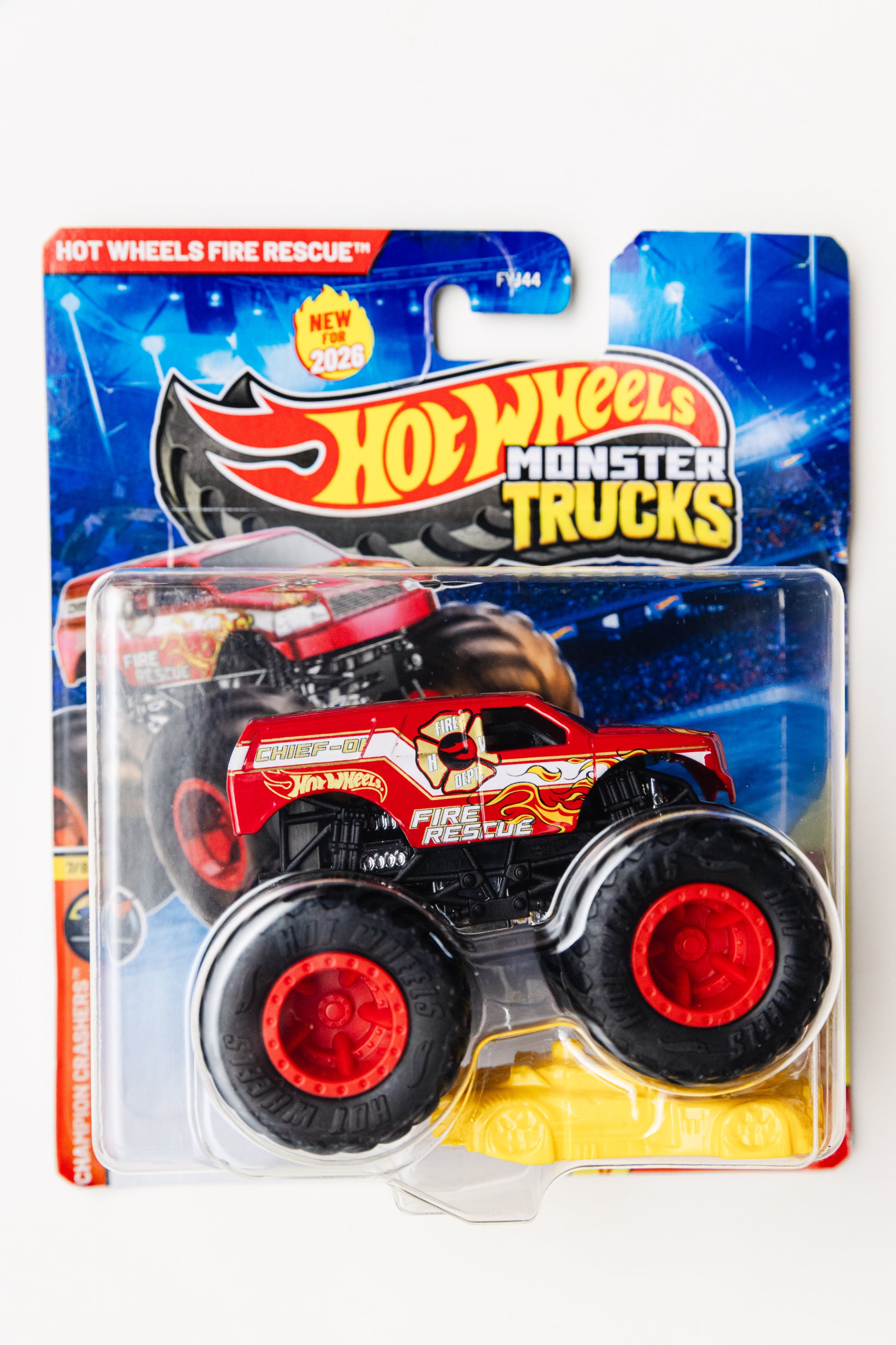 Monster Trucks Fire Rescue - (Damaged Card)