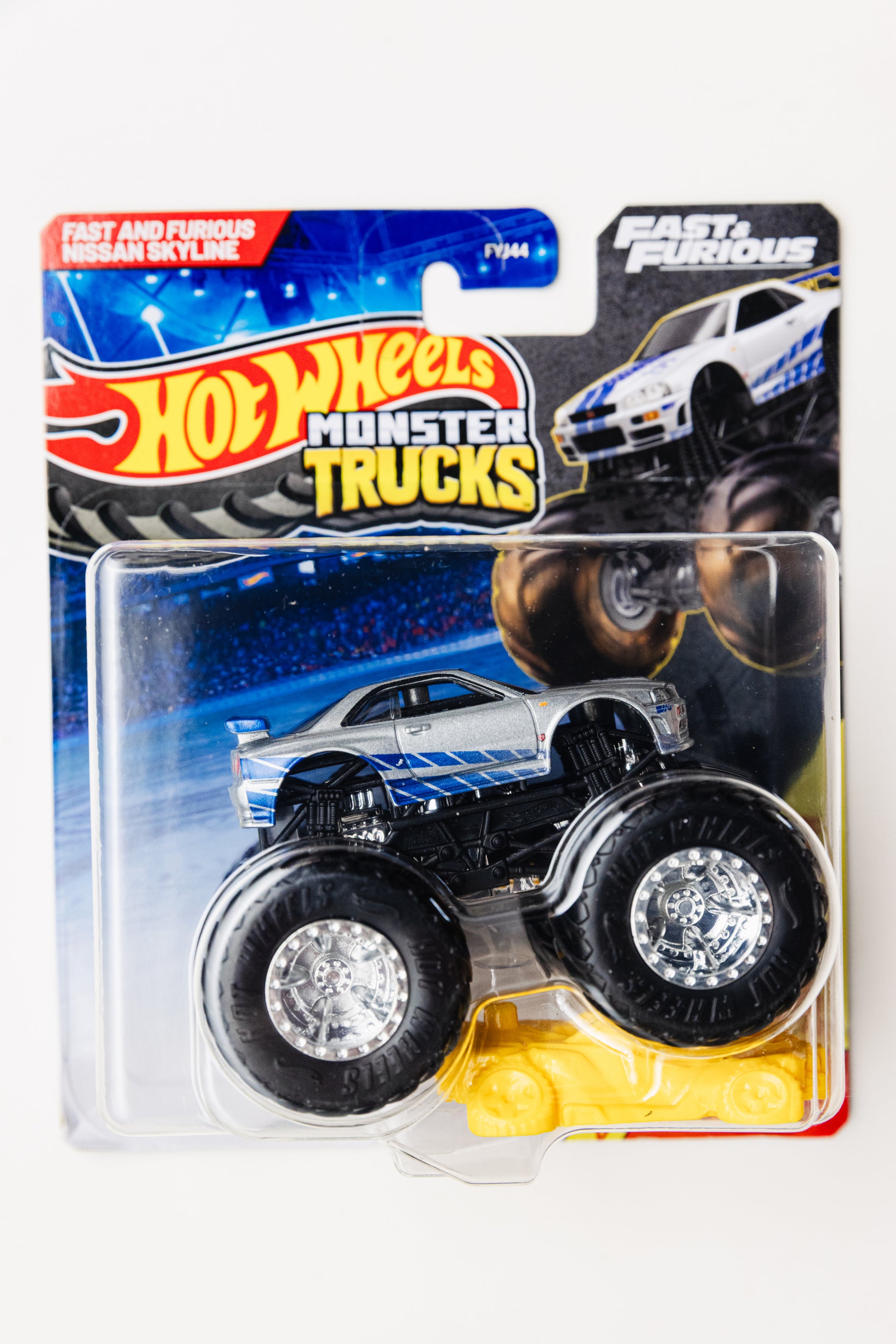 Monster Trucks Fast And Furious Nissan Skyline - (Damaged Card)