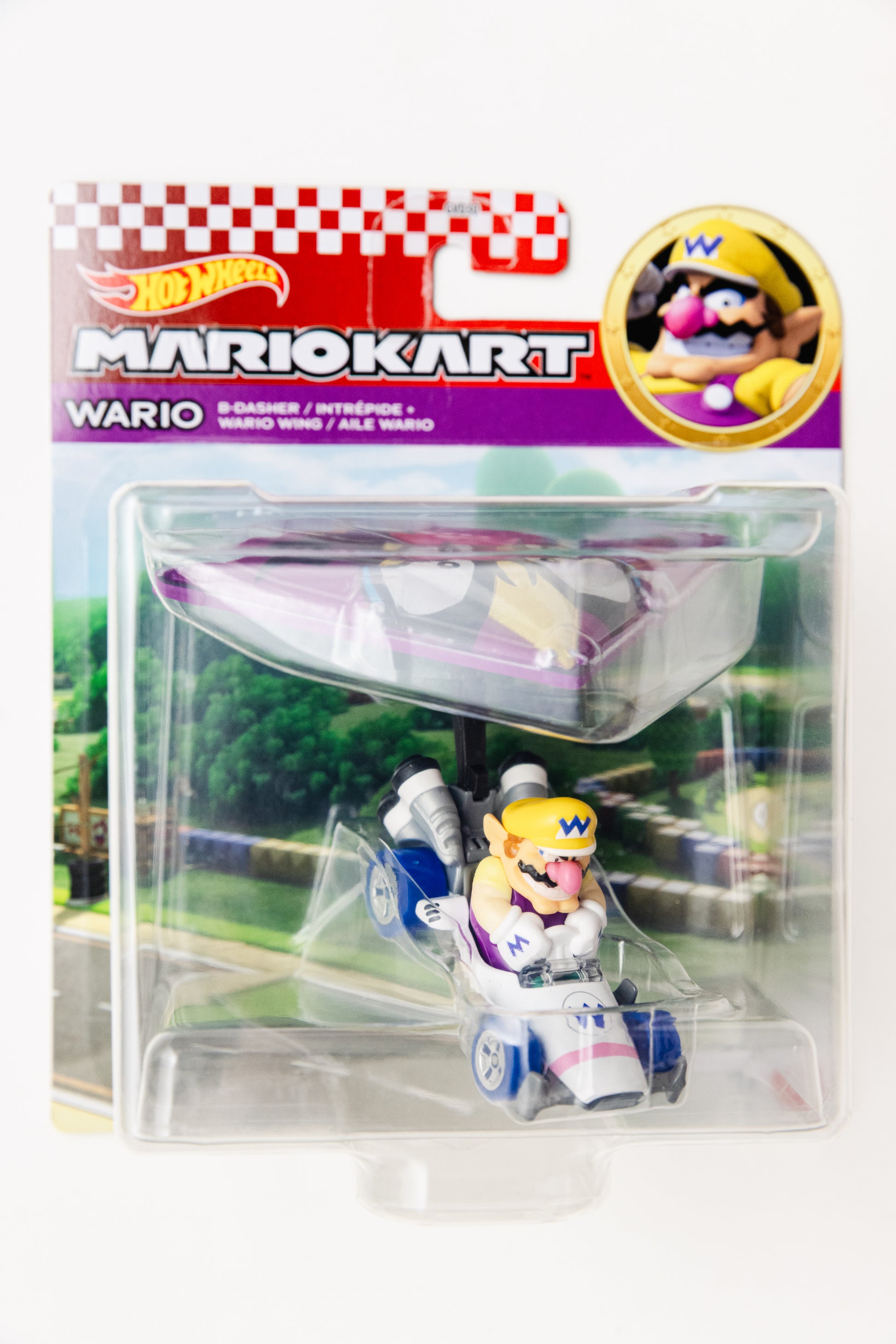 Mariokart Wario B-Dasher + Wario Wing