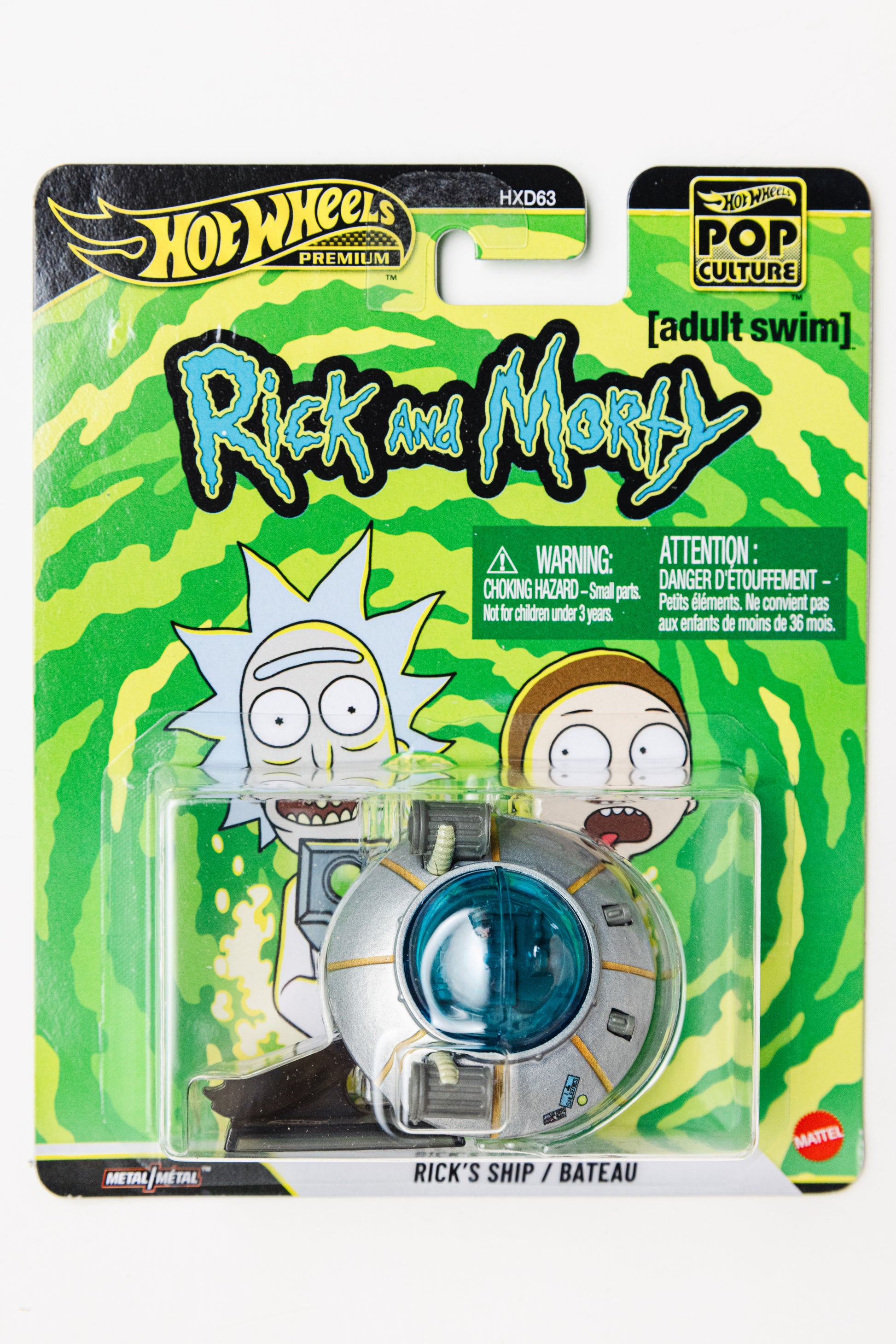 Pop Culture Rick's Ship - Rick And Morty (Damaged Card)