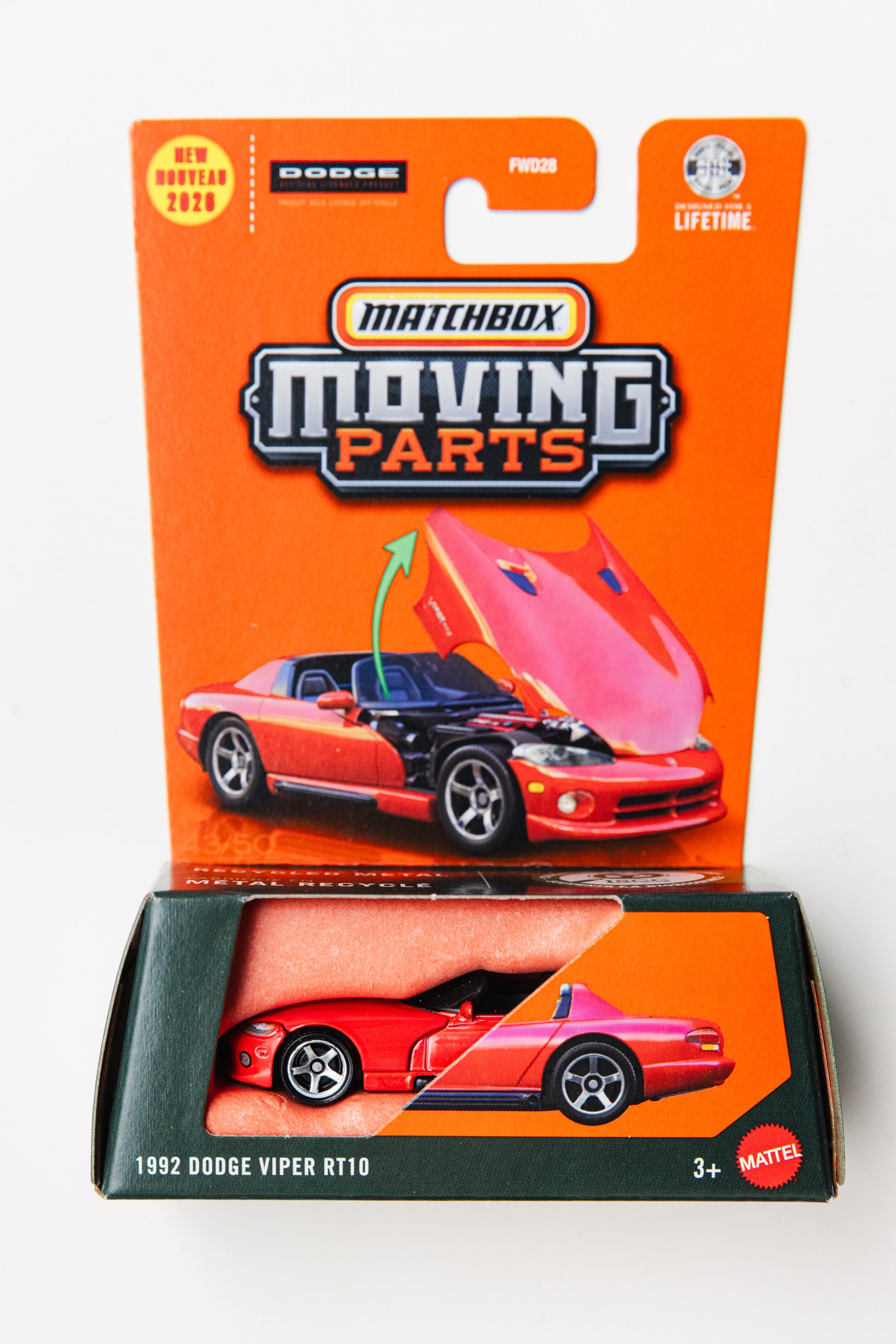 Moving Parts 1992 Dodge Viper RT10