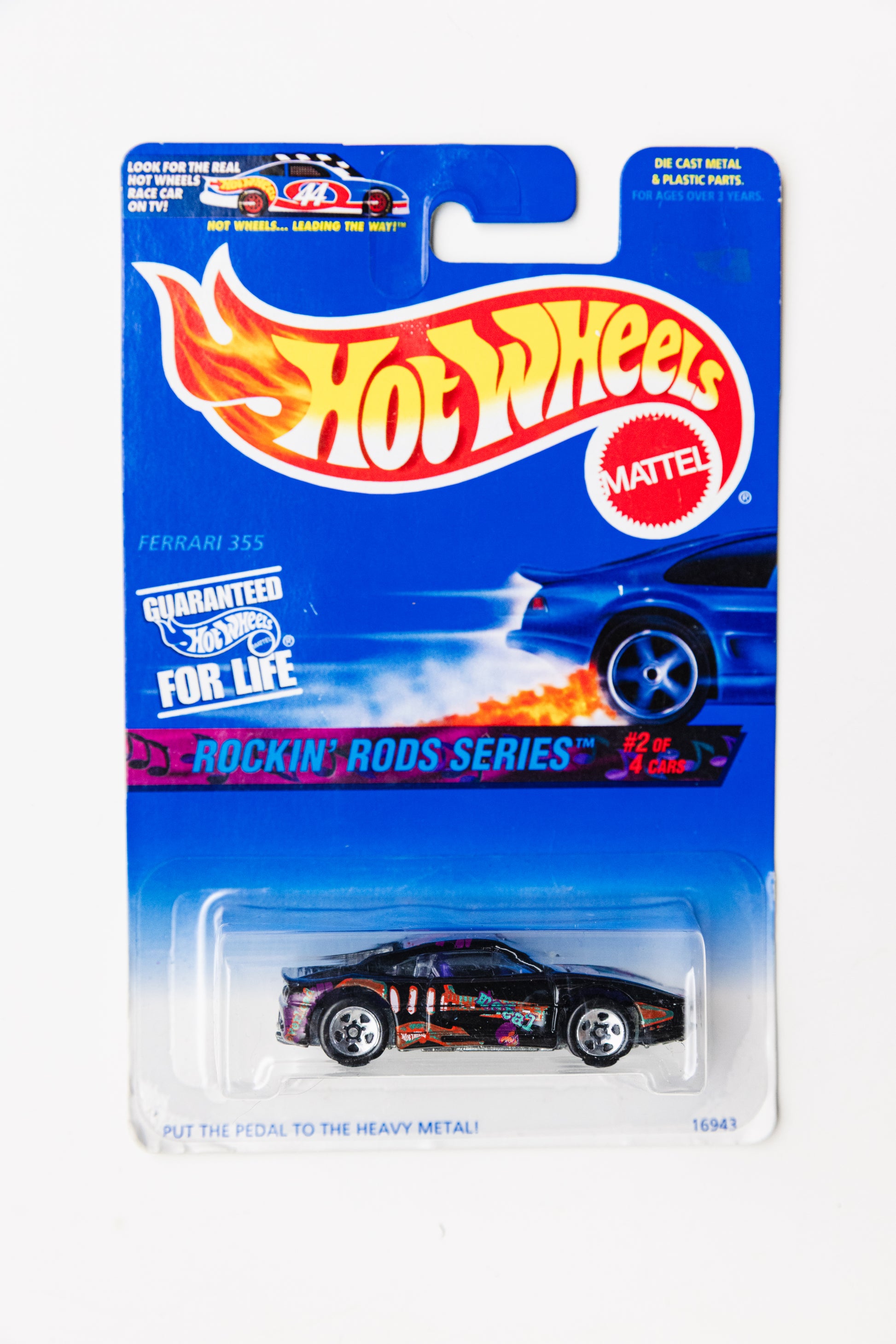 Ferrari 355 - Rockin' Rods Series (Damaged Card)