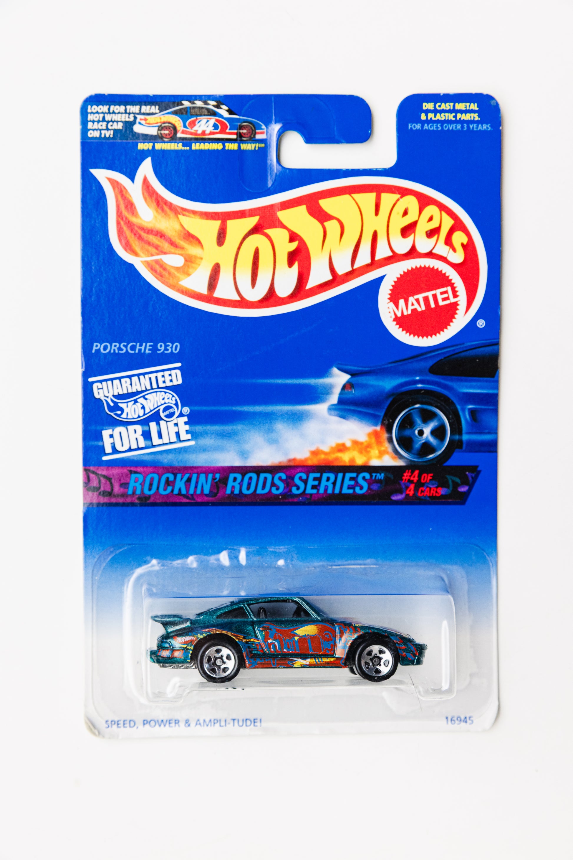 Porsche 930 - Rockin' Rods Series (Damaged Card)