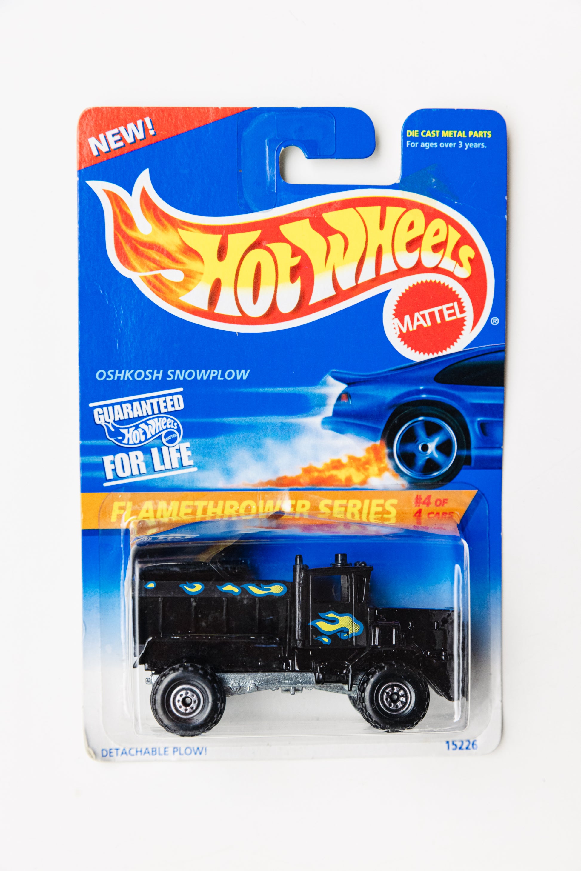 Oshkosh Snowplow - Flamethrower Series (Damaged Card)