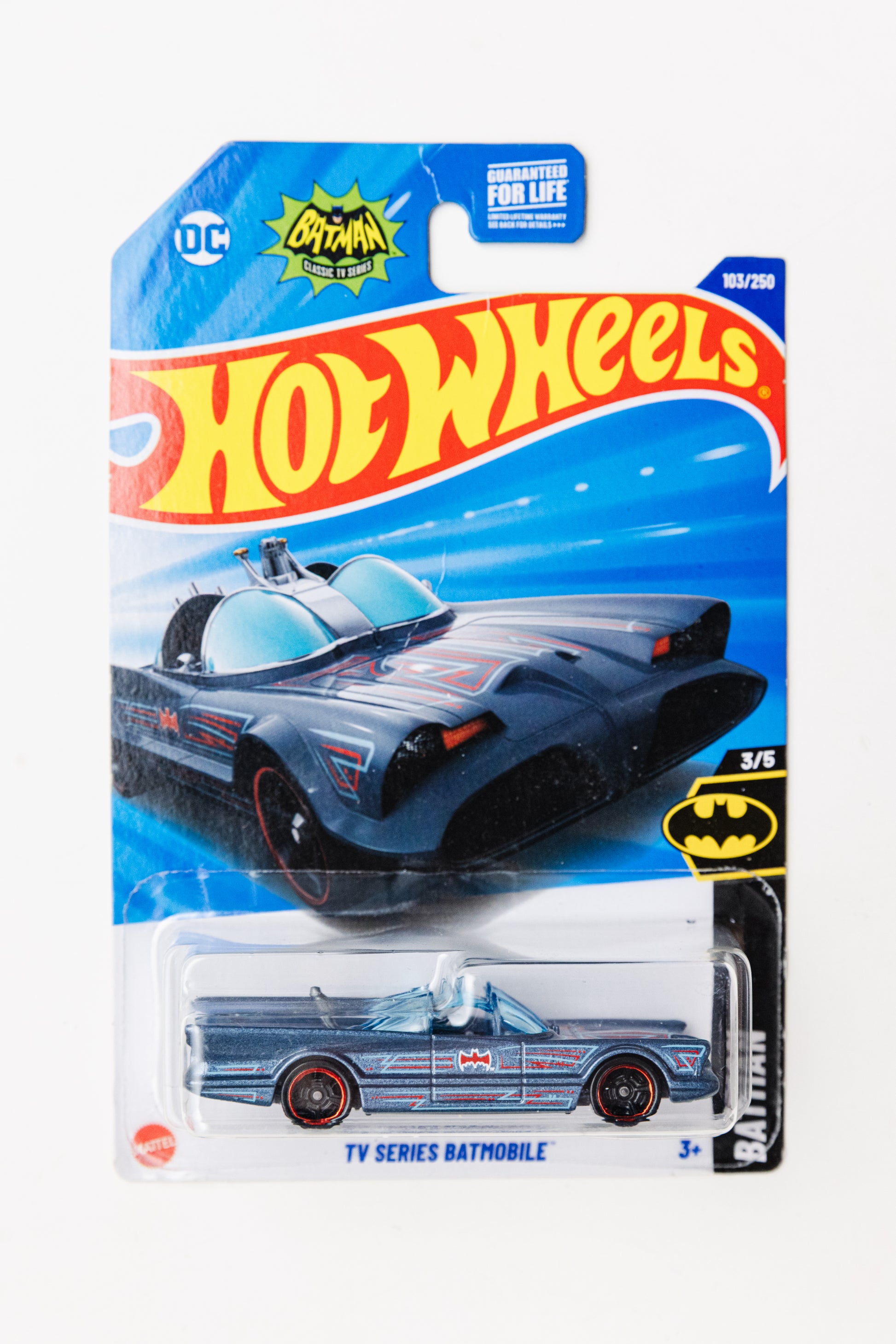 TV Series Batmobile - Batman (Damaged Card)