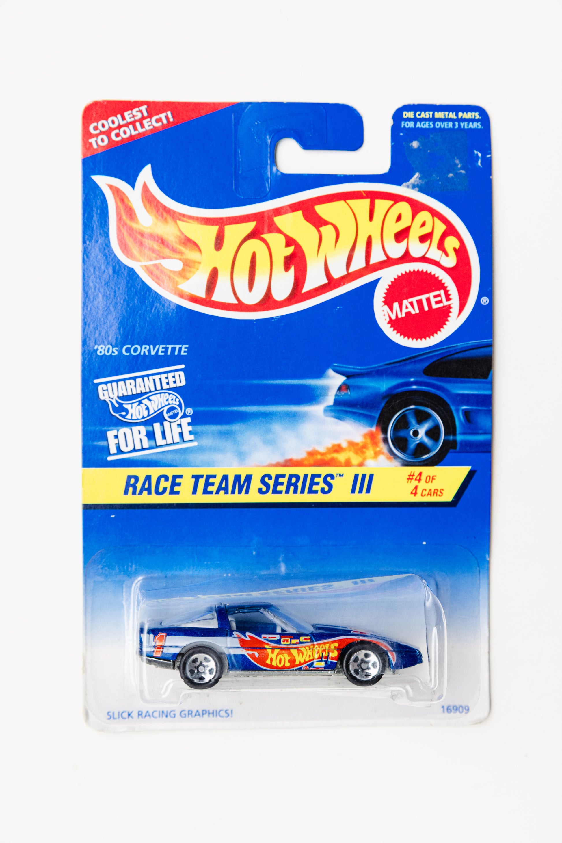 '80s Corvette - Race Team Series III (Damaged Blister+Card)