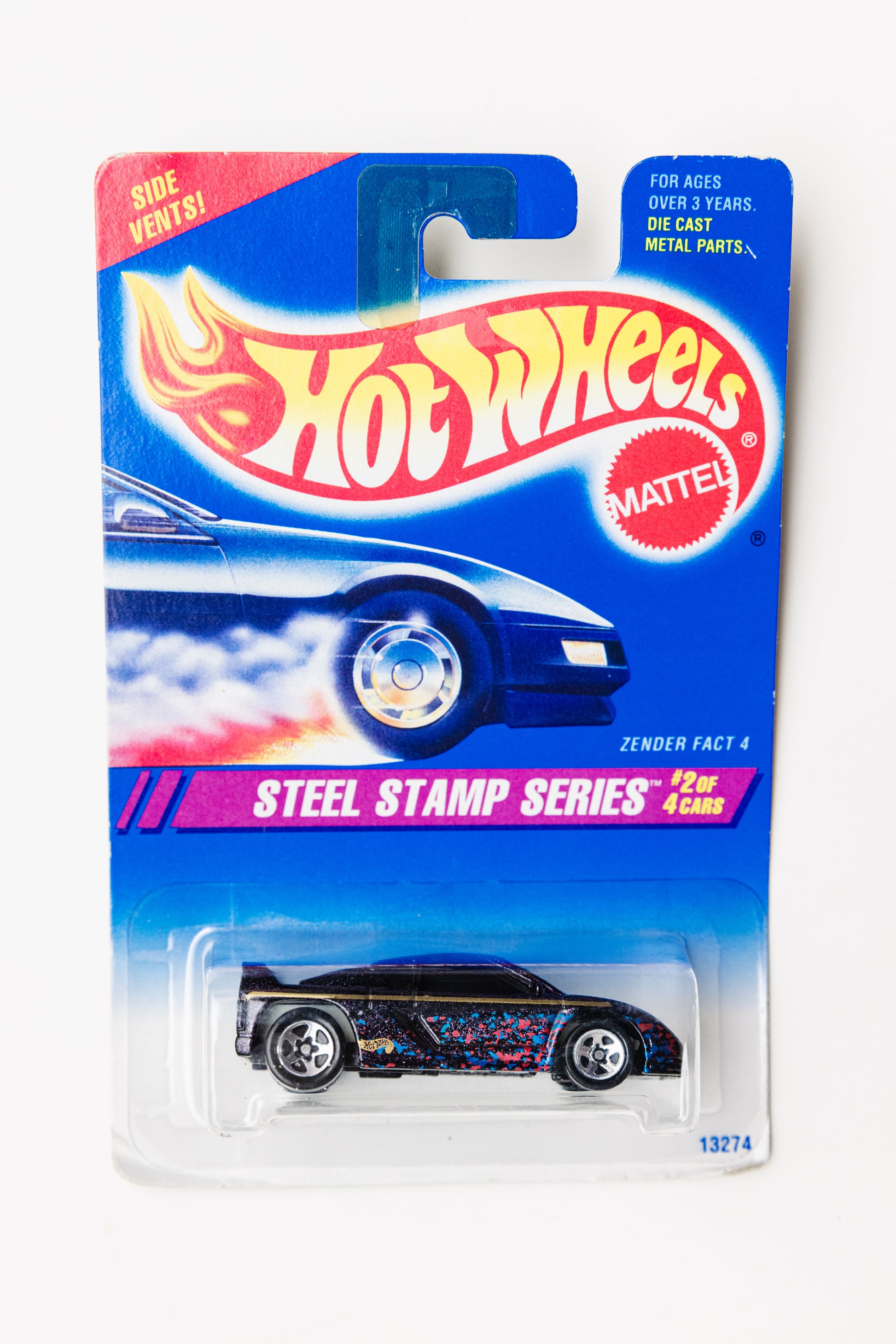 Zender Fact 4 - Steel Stamp Series (Damaged Card)