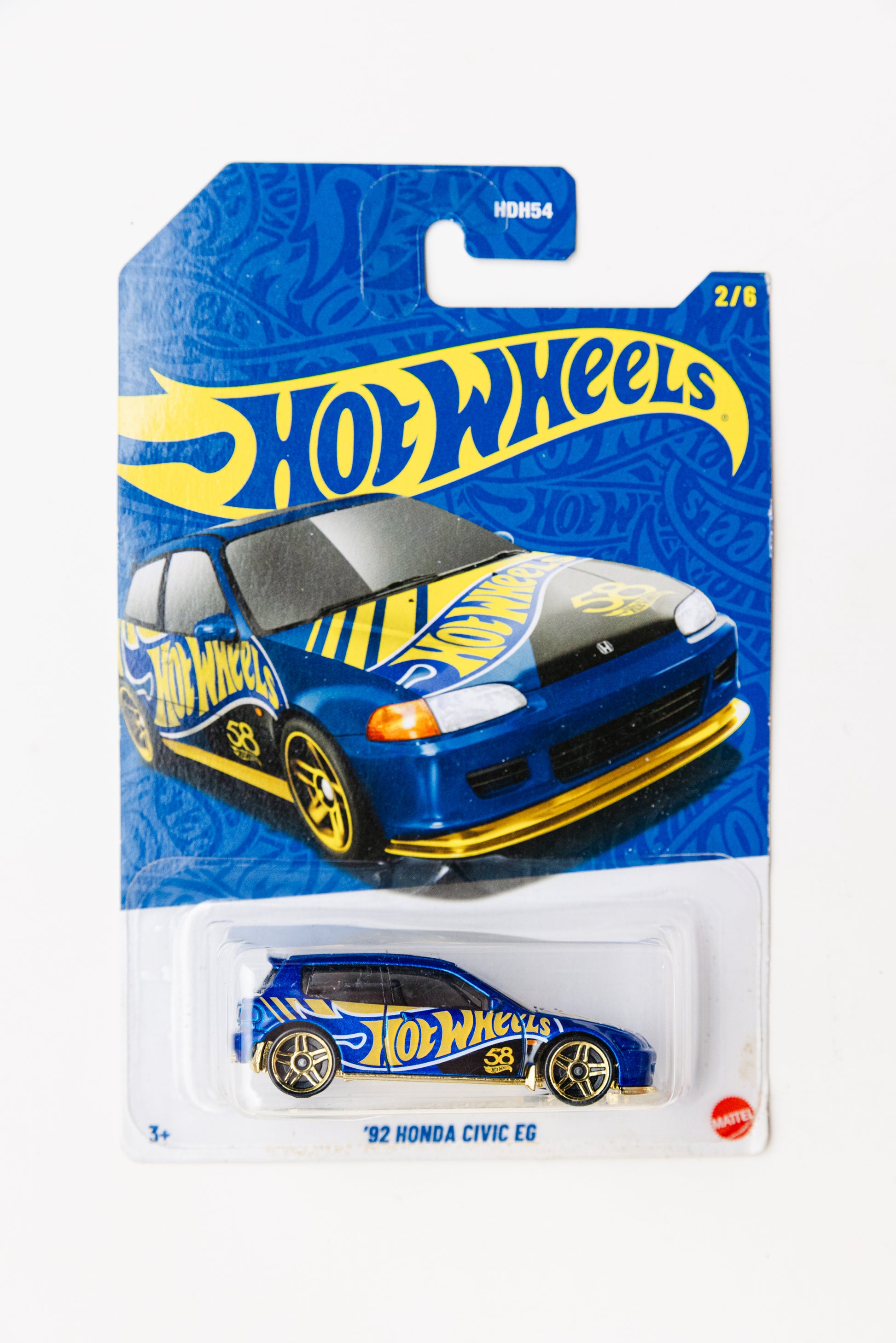 58th Anniversary '92 Honda Civic EG - 2/6 (Damaged Card)