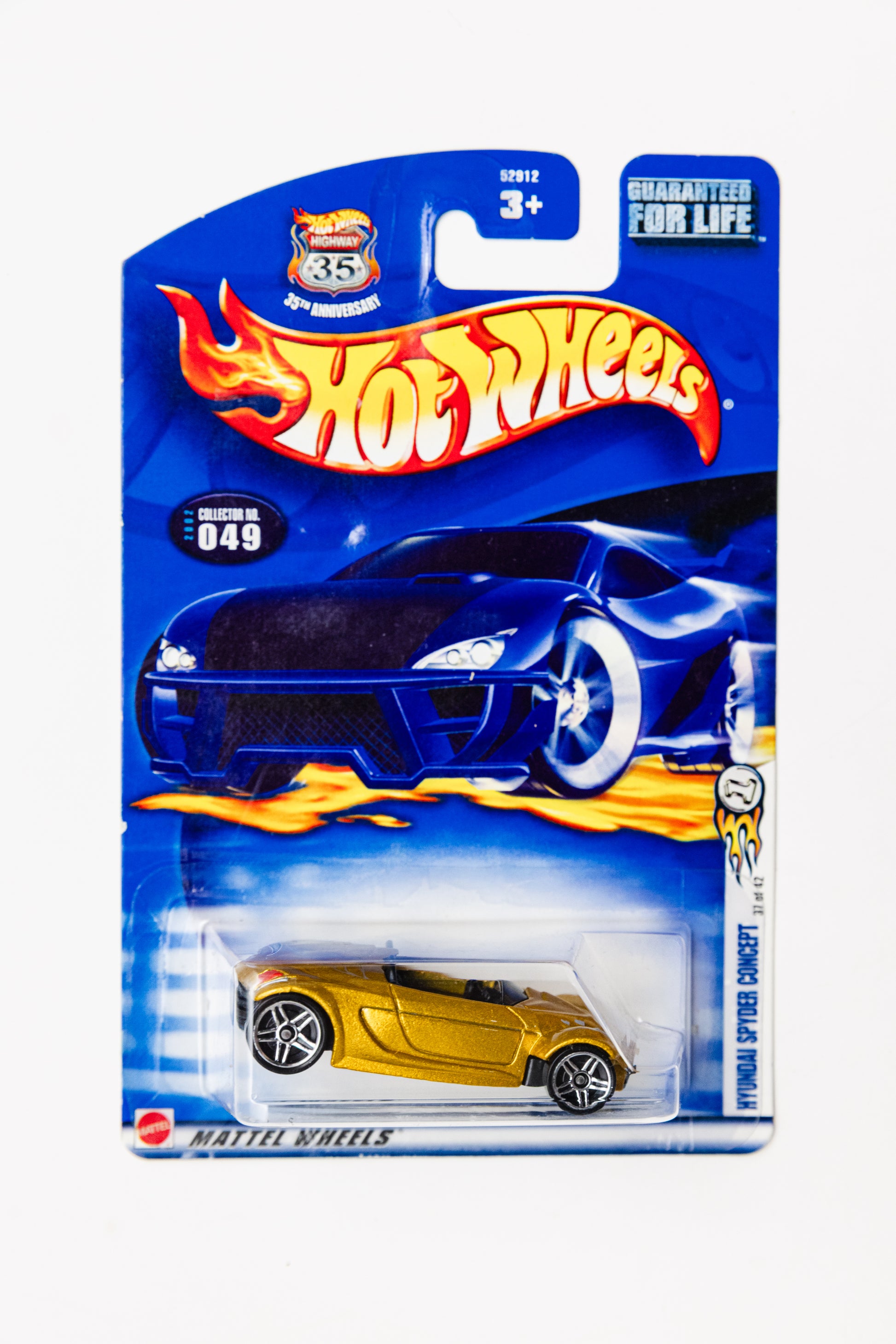 Hyundai Spyder Concept - #049 (Damaged Card)