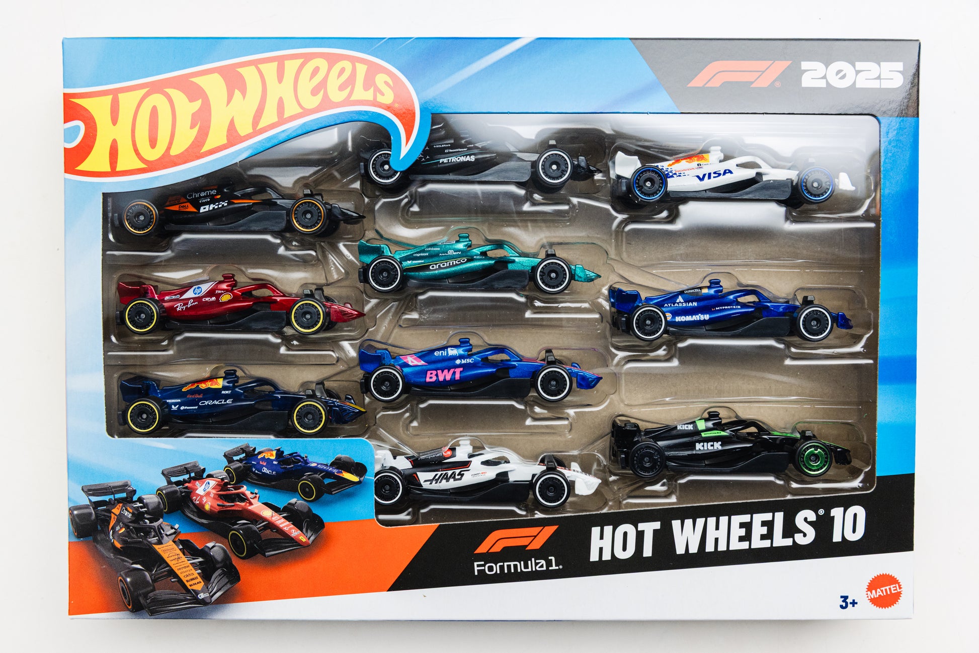 10 Pack Formula 1 - 2025