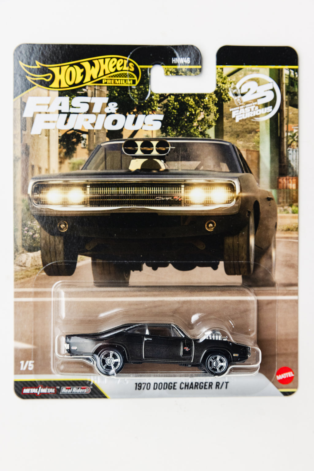 Fast & Furious 1970 Dodge Charger R/T CHASE - 25th 1/5