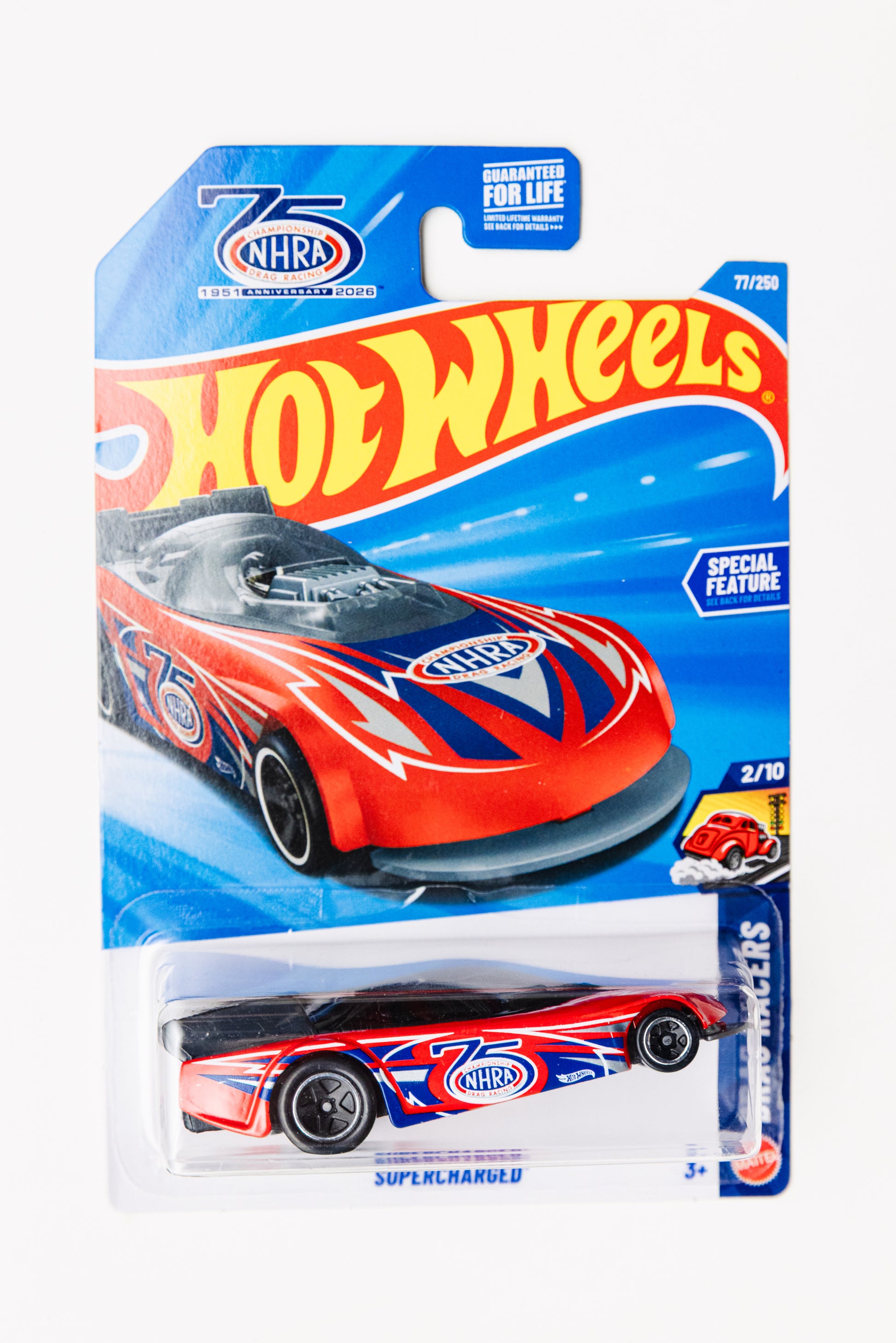 Supercharged - Drag Racers (Damaged Blister+Card)