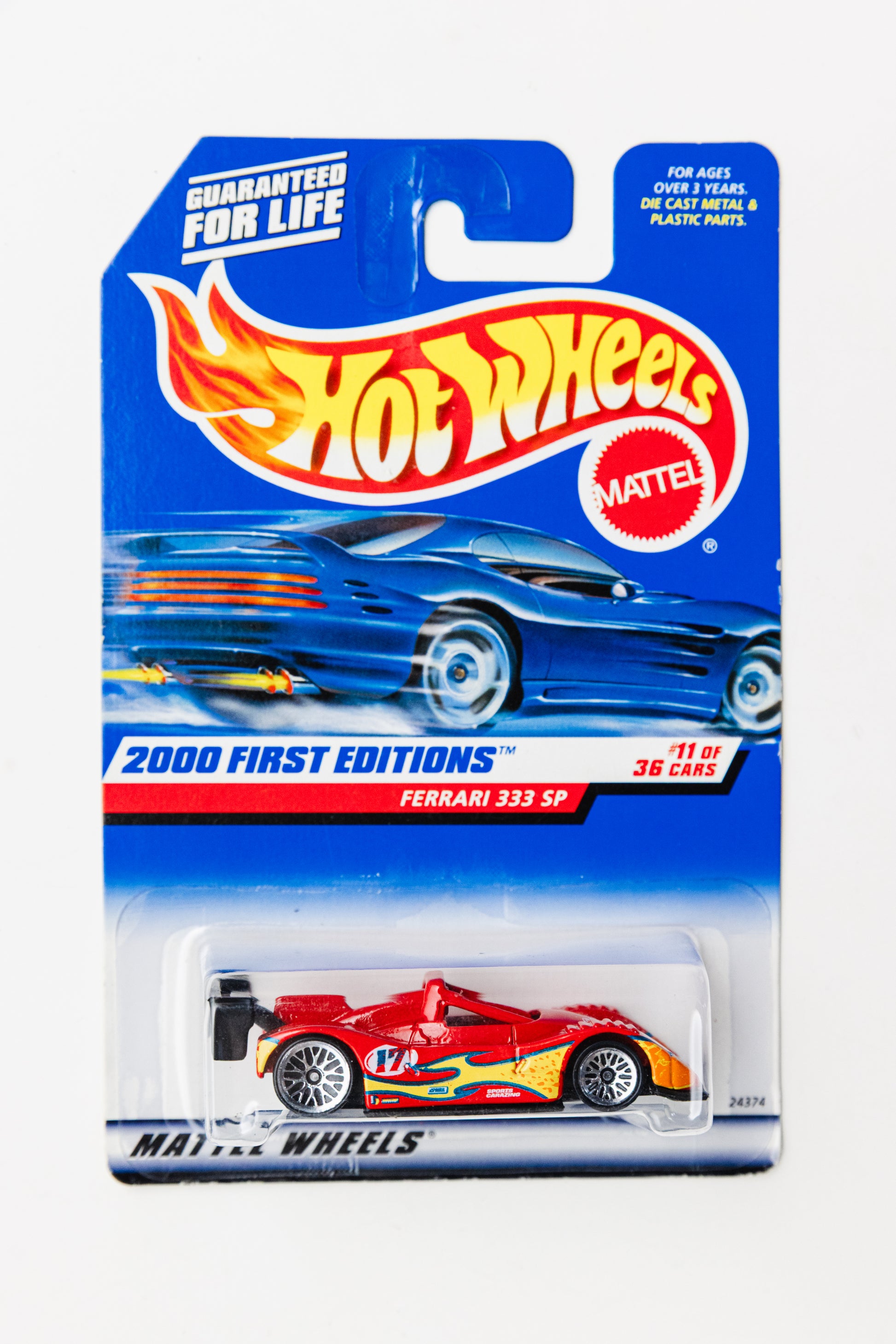 Ferrari 333 SP - 2000 First Editions (Damaged Card)