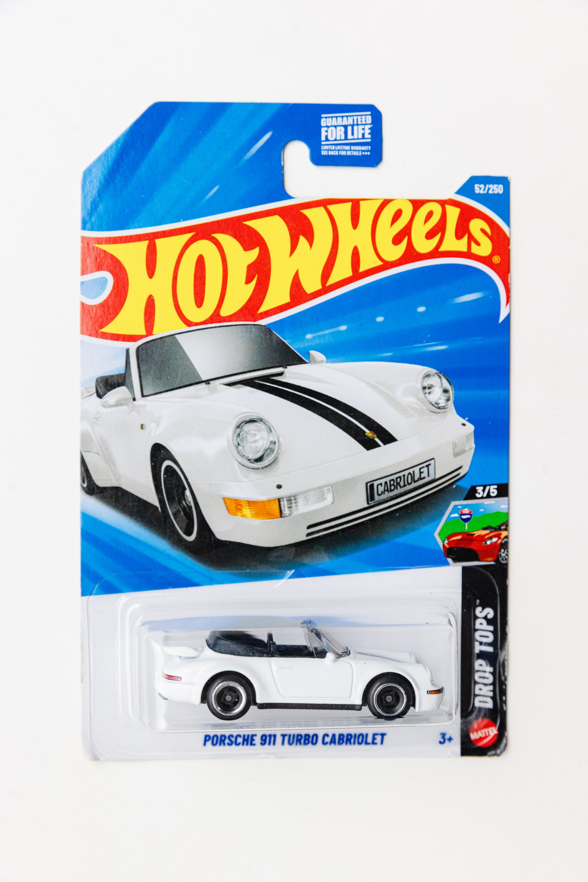 Porsche 911 Turbo Cabriolet - Drop Tops (Damaged Card)