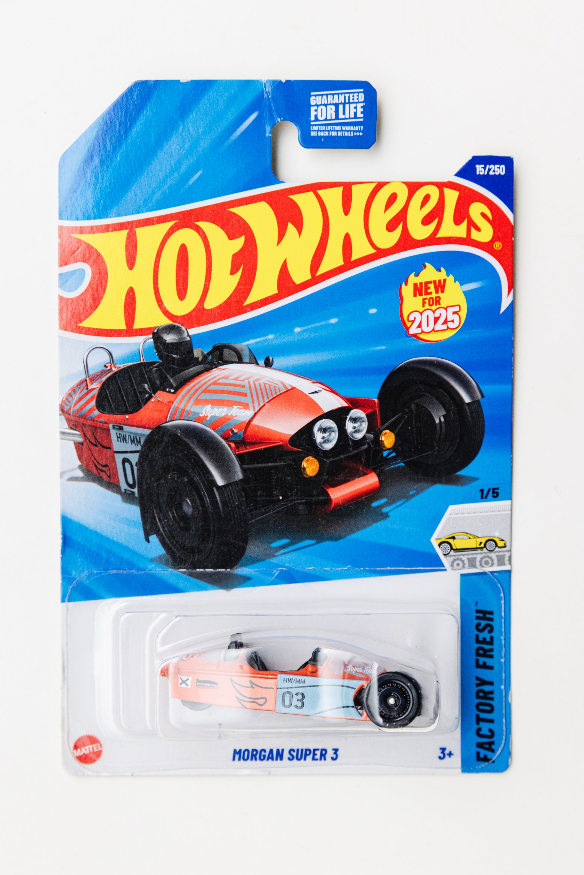 Morgan Super 3 - Factory Fresh (Damaged Card)