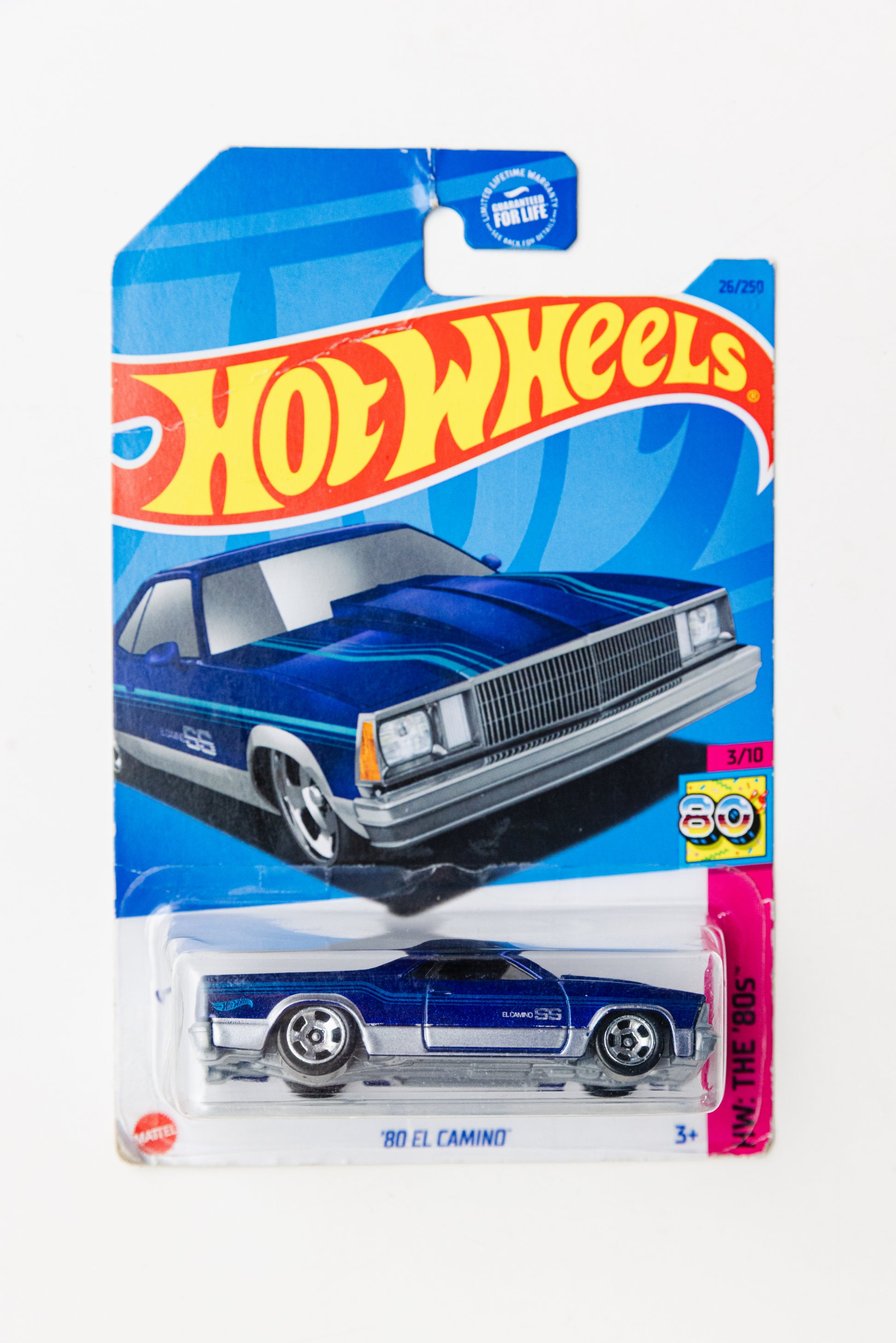'80 El Camino - HW: The '80s (Damaged Blister+Card)