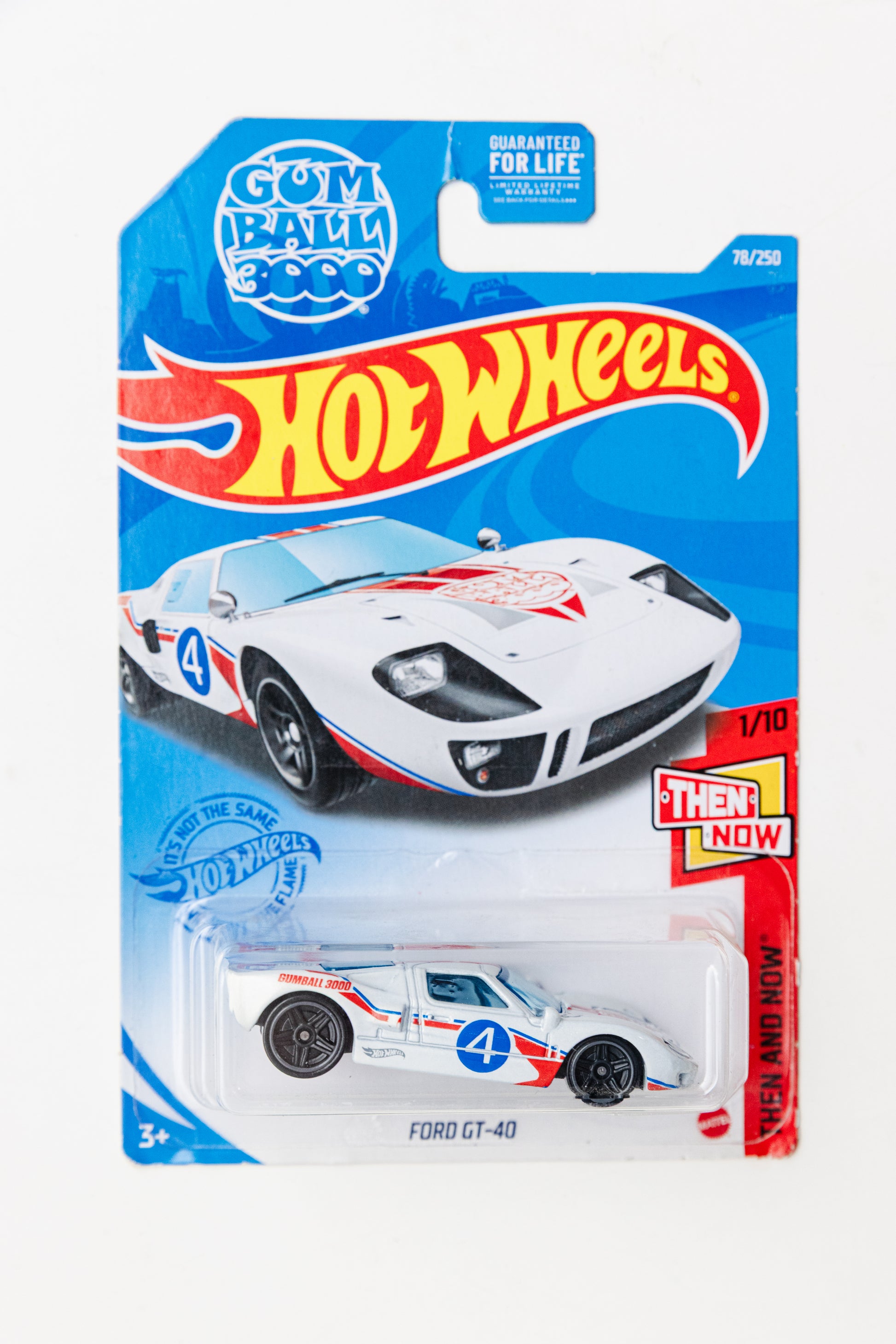 Ford GT-40 - Then And Now (Damaged Card)