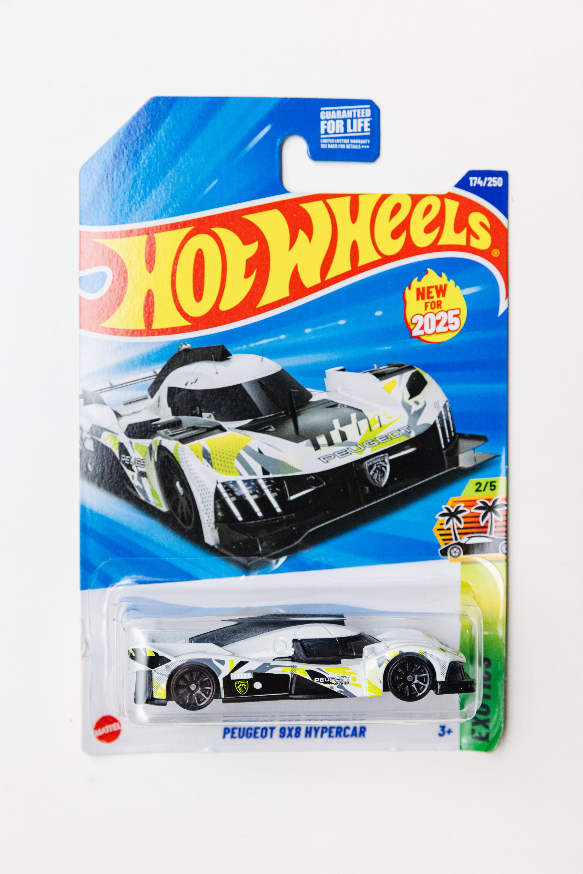 Peugeot 9X8 Hypercar - Exotics (Damaged Blister+Card)