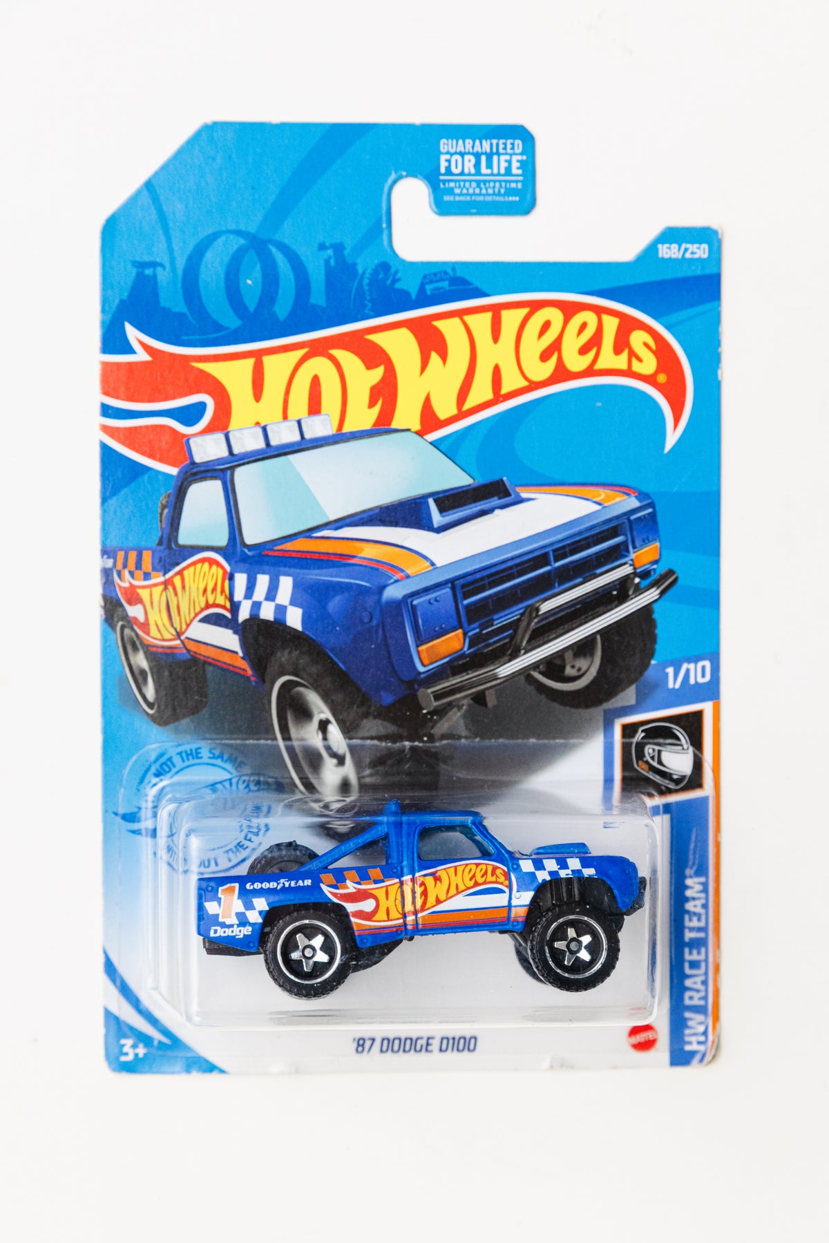 '87 Dodge D100 - HW Race Team (Damaged Blister+Card)