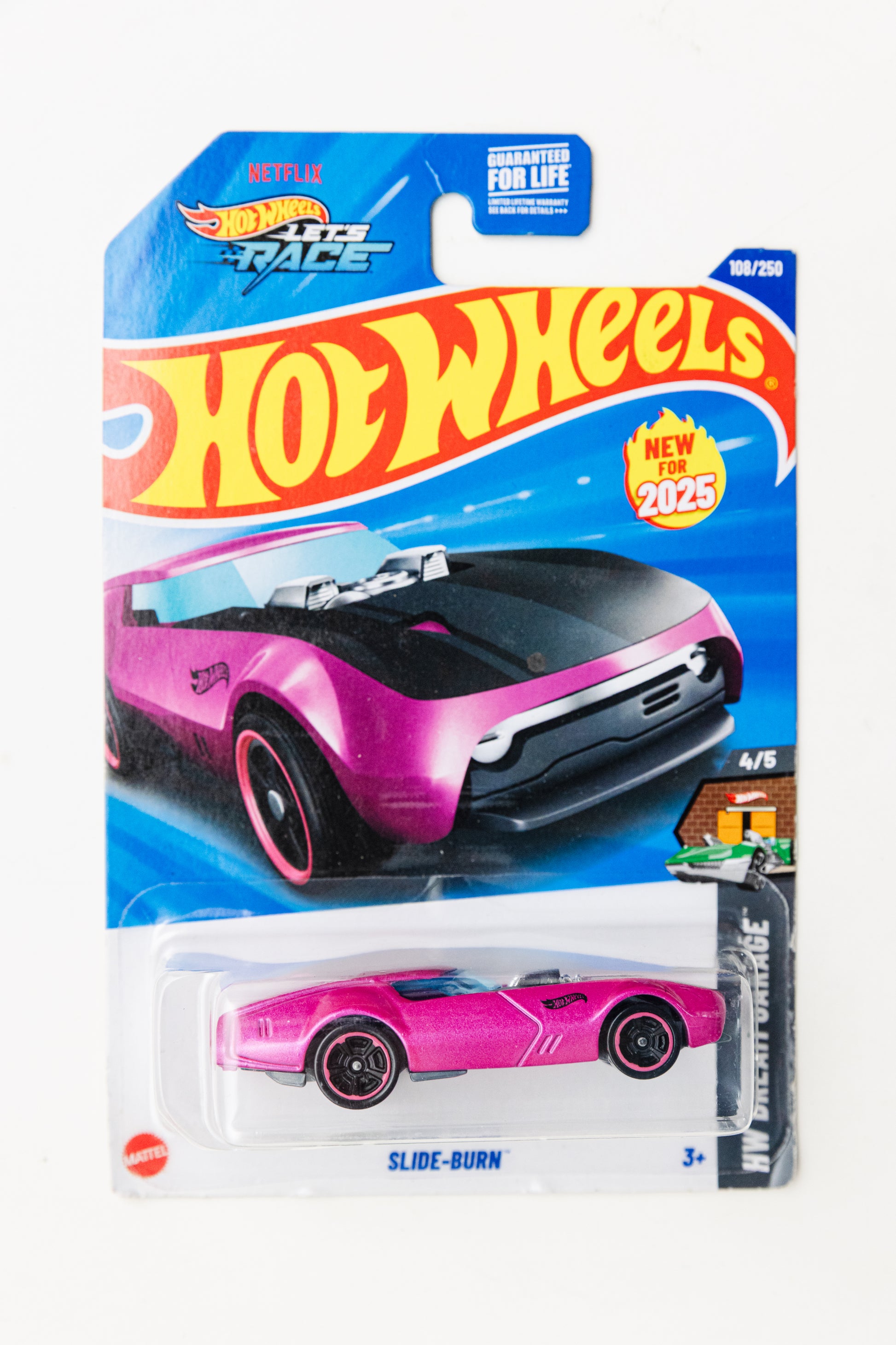 Slide-Burn - HW Dream Garage (Damaged Card)