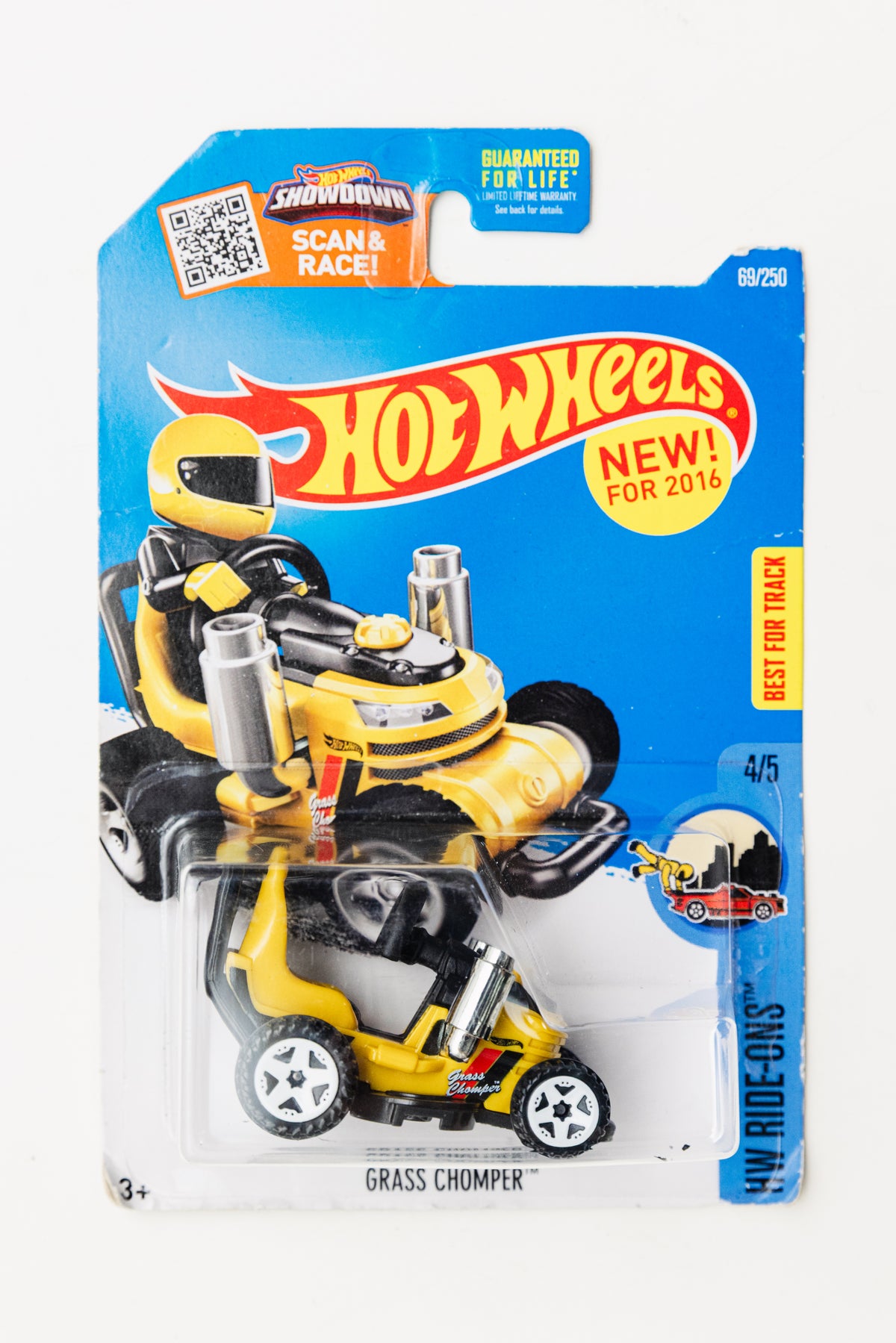 Grass Chomper - HW Ride-Ons (Damaged Card)