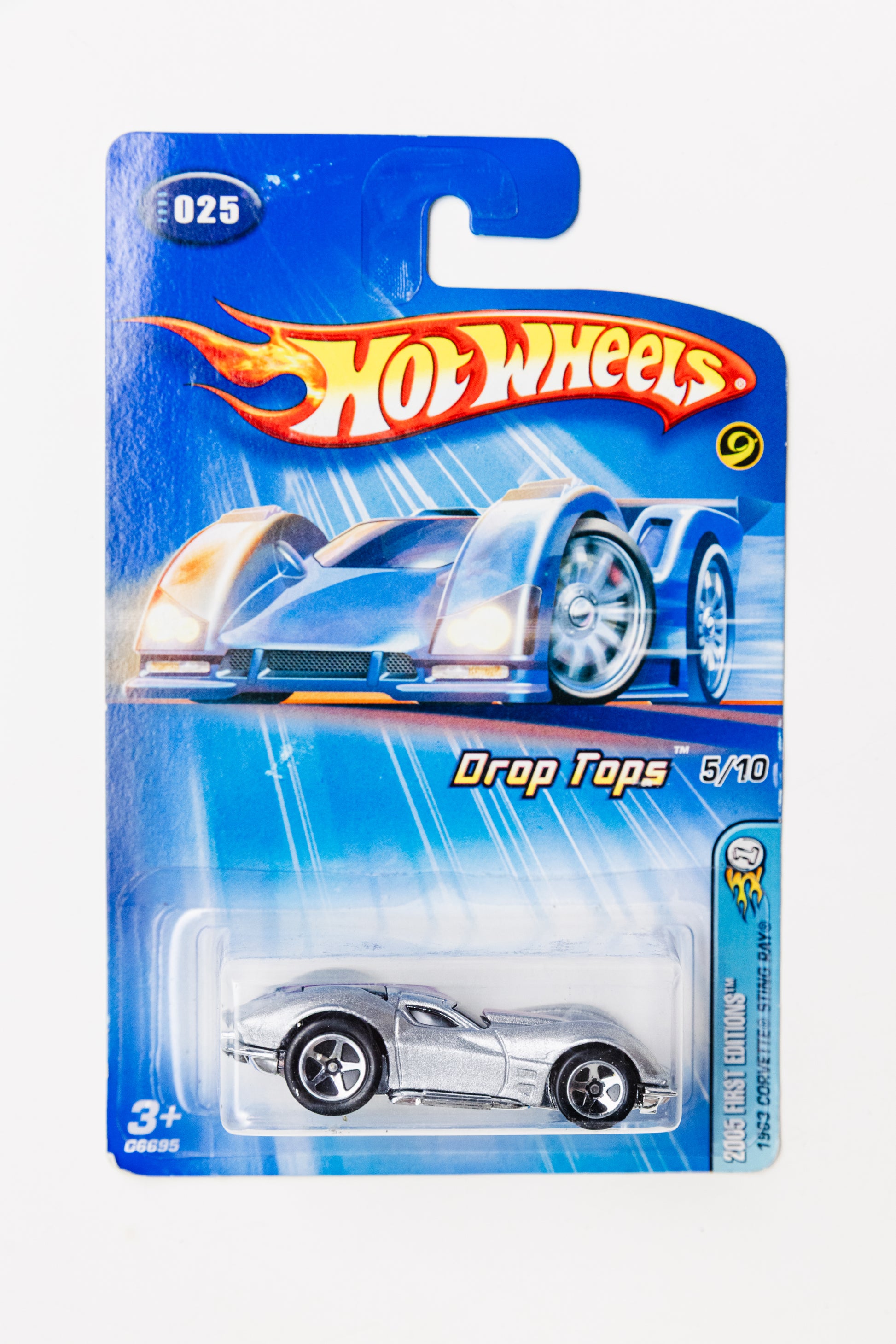 1963 Corvette Sting Ray - #025 (Damaged Card)