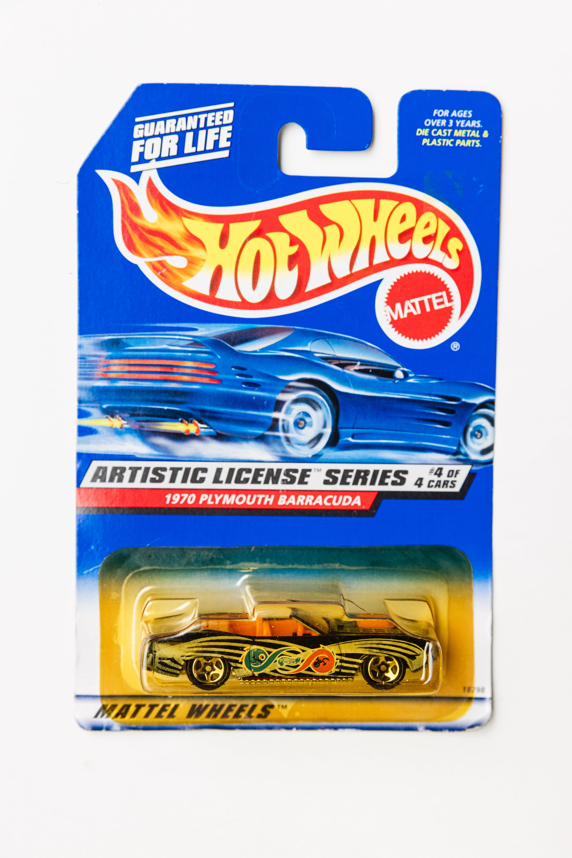 1970 Plymouth Barracuda - Artistic License Series (Damaged Blister+Card)