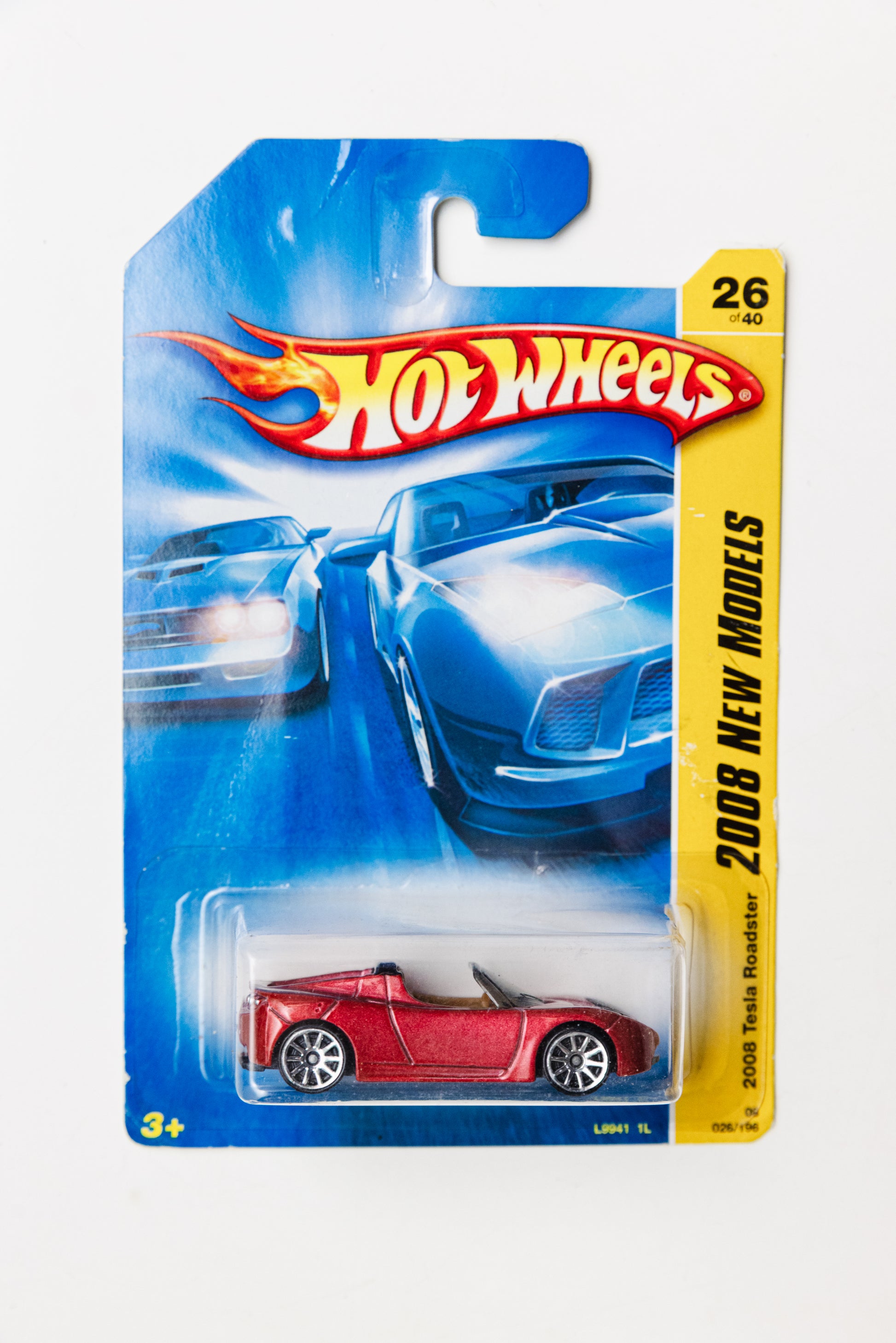 2008 Tesla Roadster - 2008 New Models (Damaged Blister+Card)