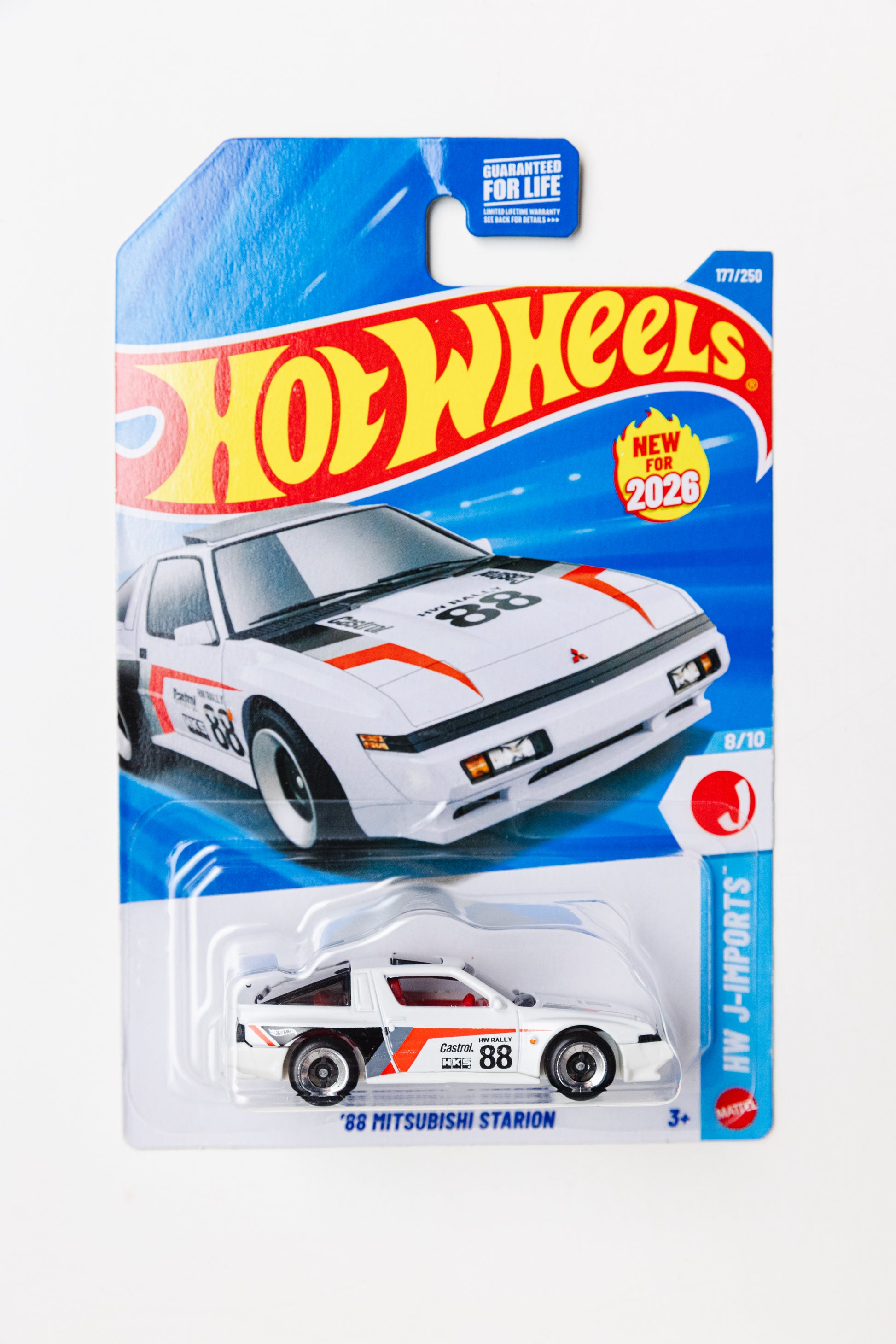 '88 Mitsubishi Starion - HW J-Imports (Damaged Card)