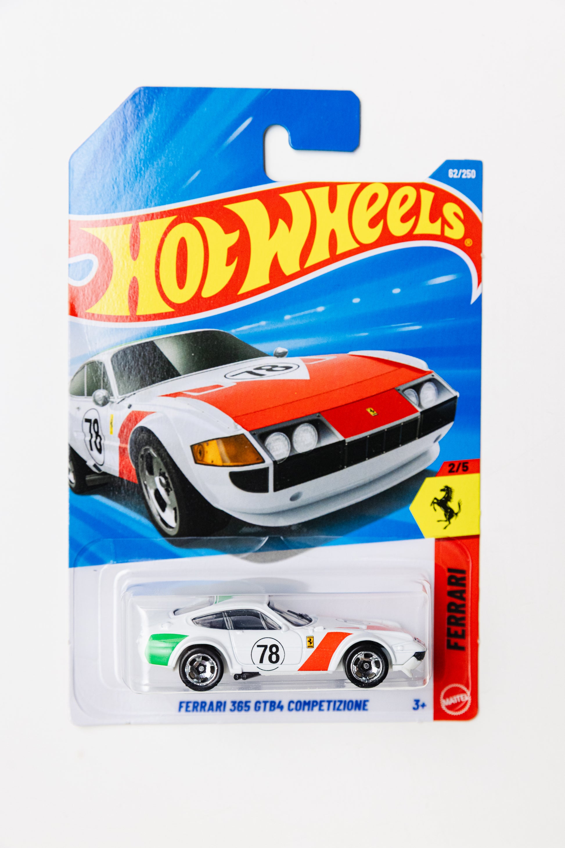 Ferrari 365 GTB4 Competizione - Ferrari (Damaged Card)